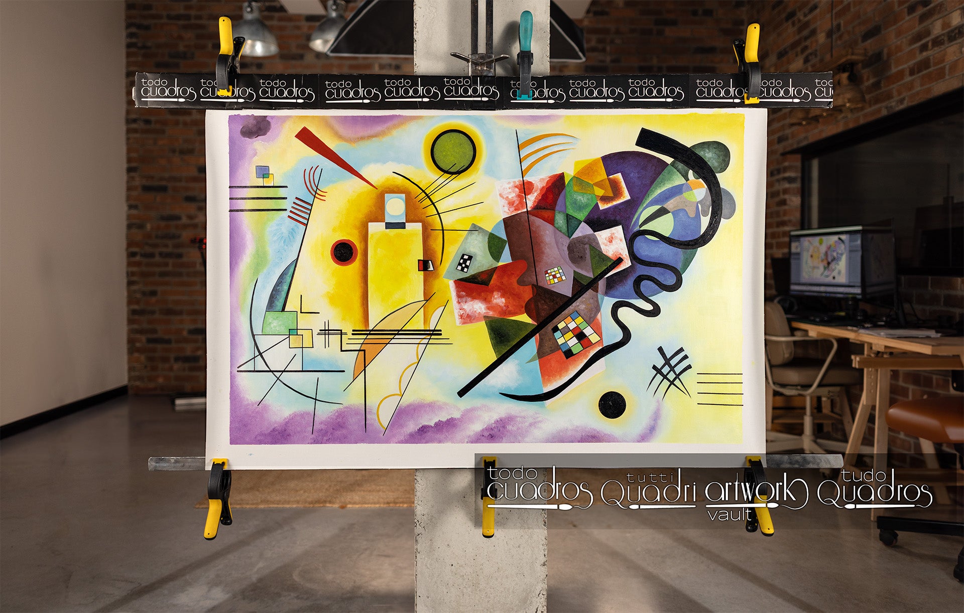 Gelb-Rot-Blau, Kandinsky