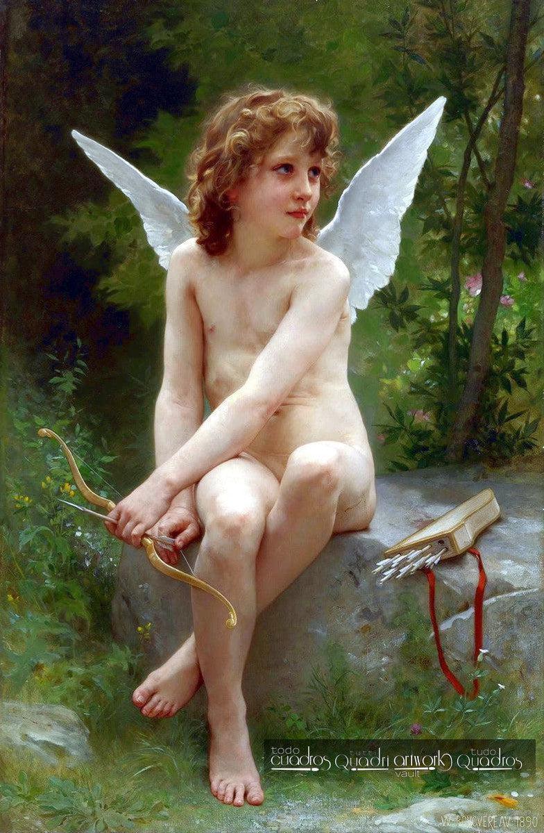 Liebe auf der Lauer, Bouguereau