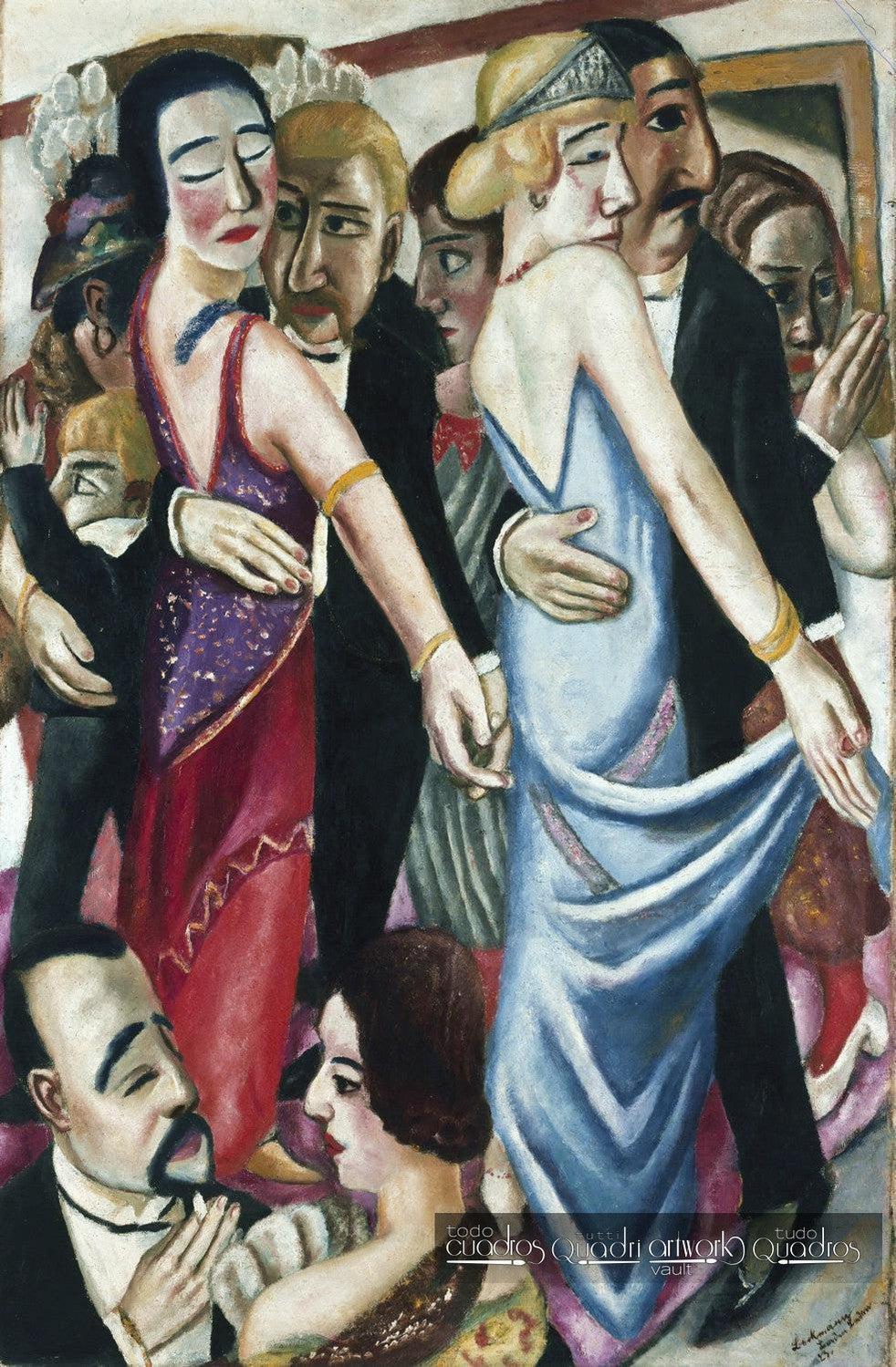 Tanz in Baden-Baden, Max Beckmann