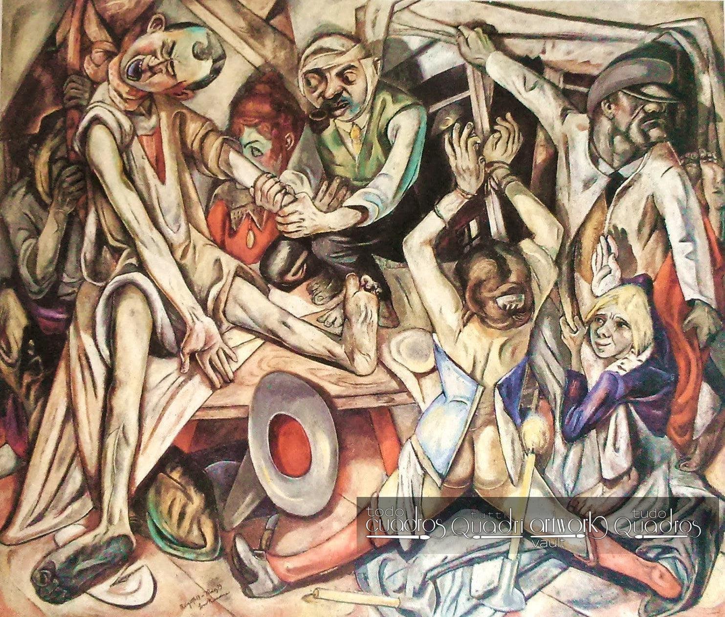Die Nacht, Max Beckmann