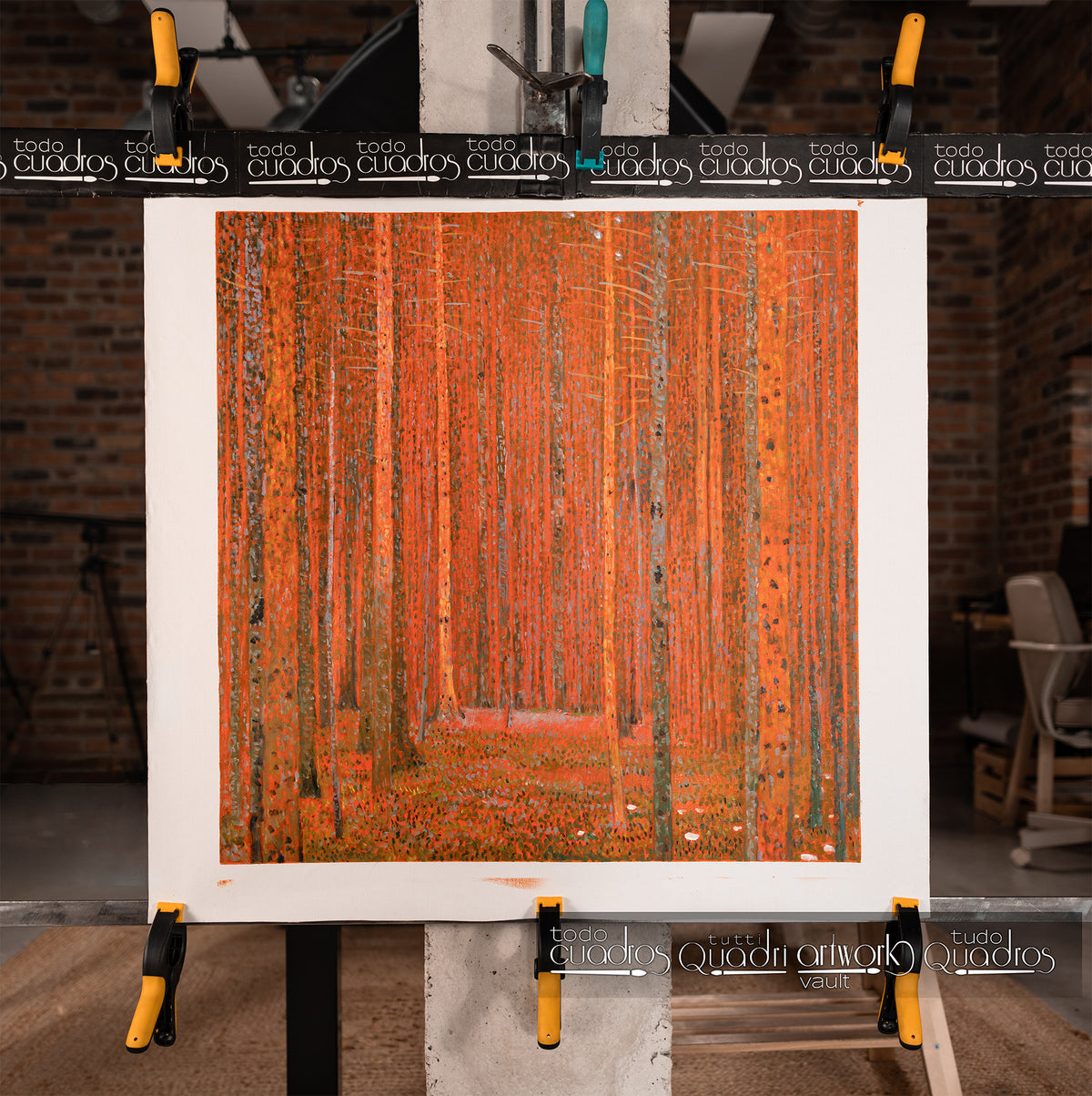 Kiefernwald, Klimt