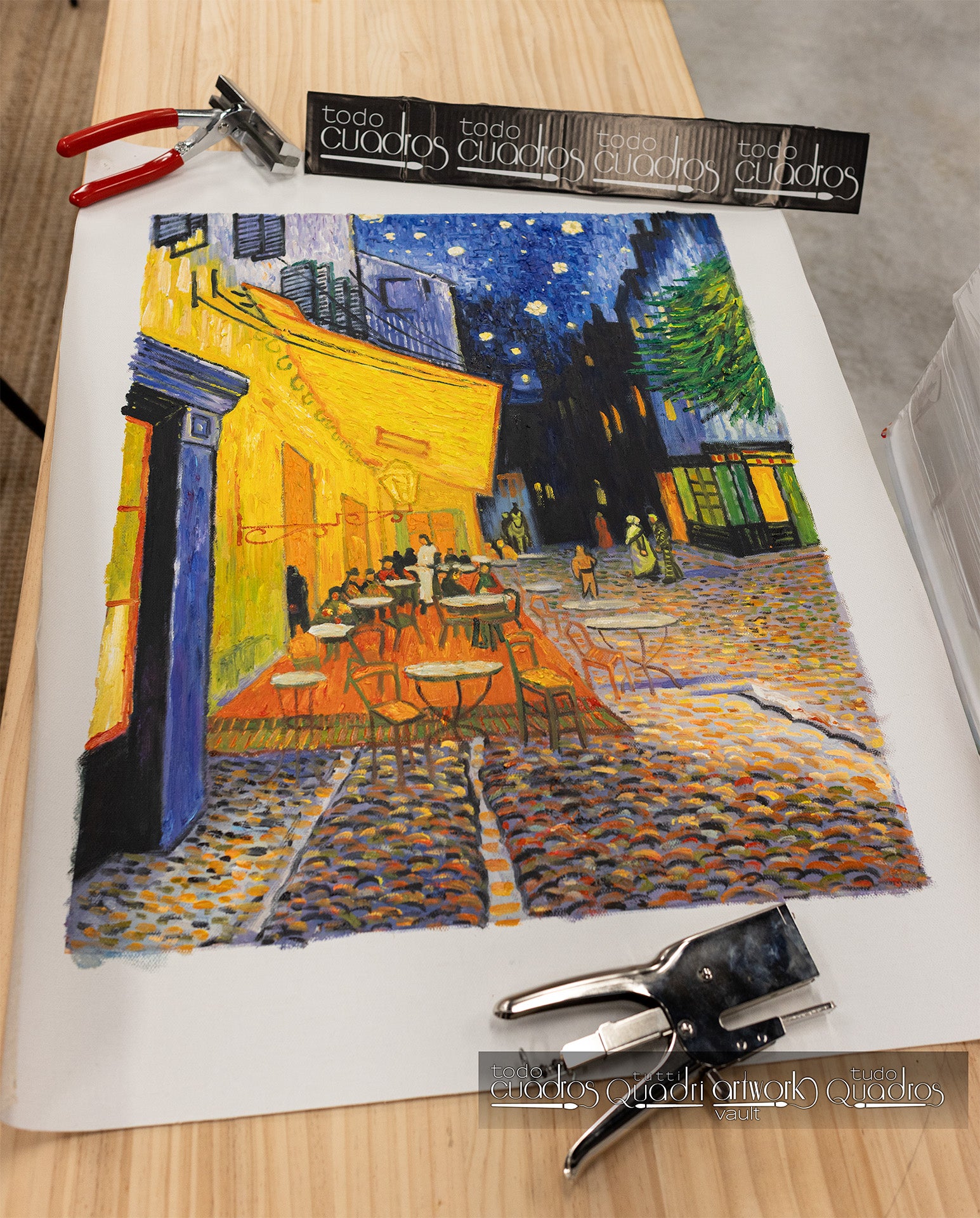 Caféterrasse am Abend, Van Gogh