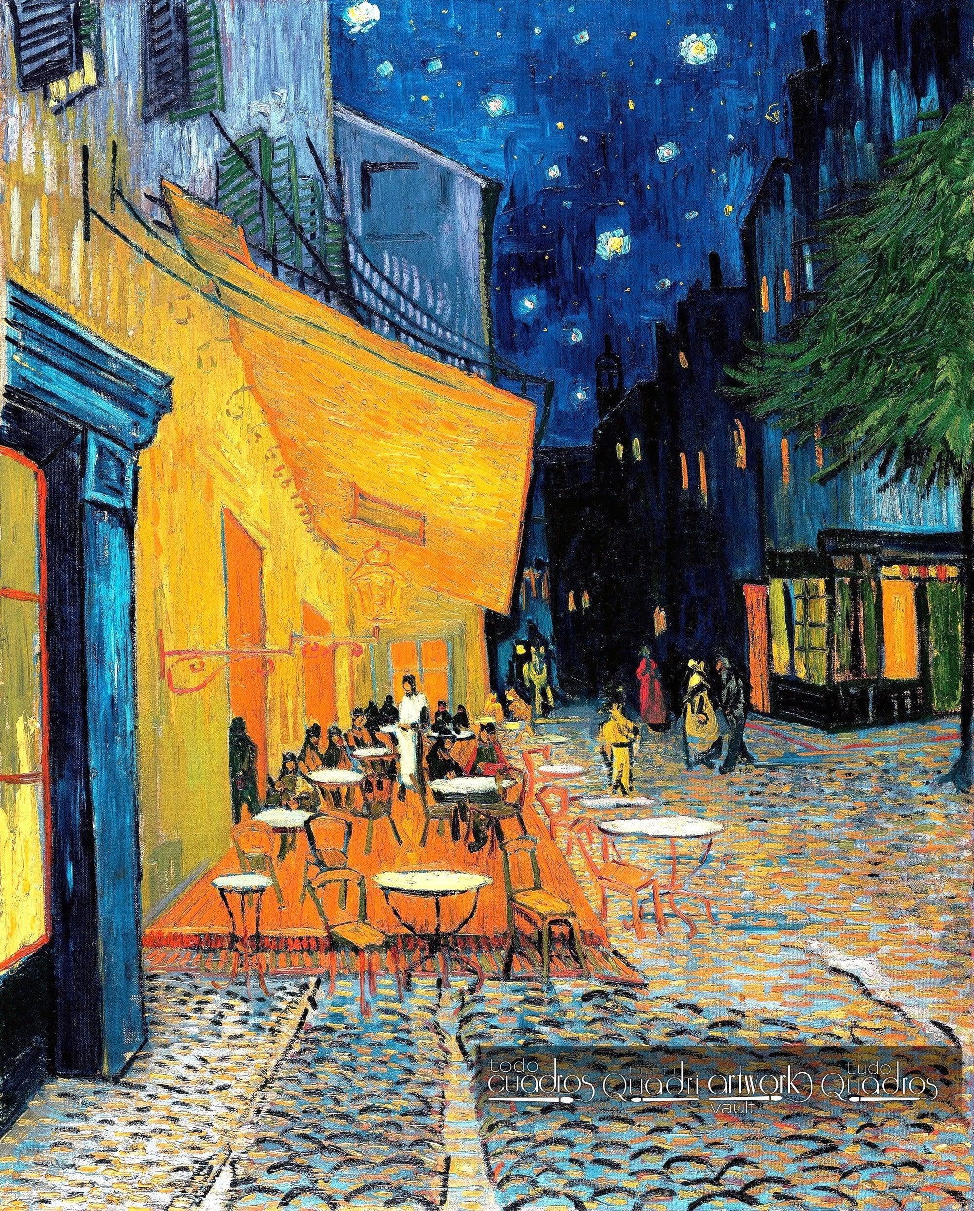 Caféterrasse am Abend, Van Gogh