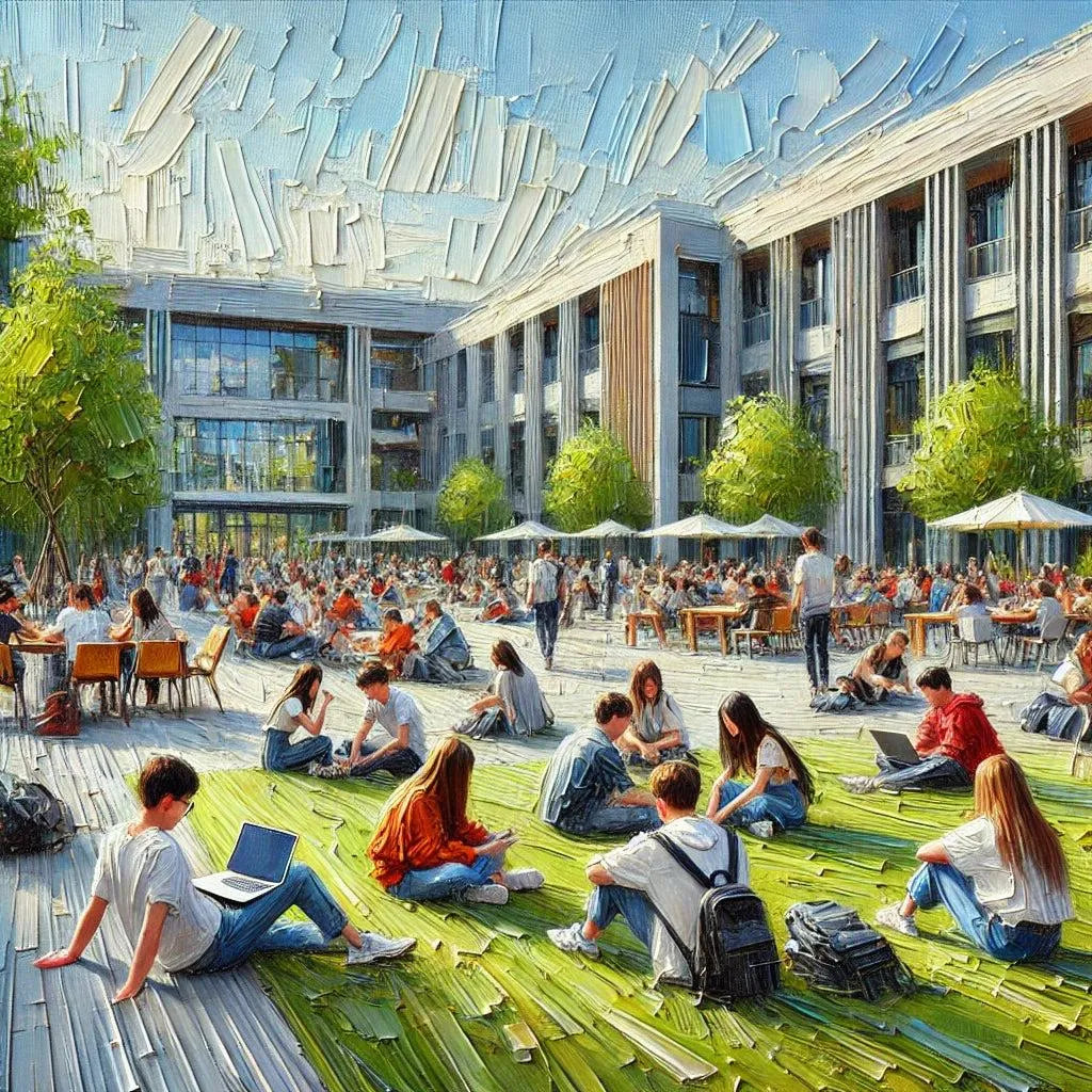 Studientag auf dem Campus