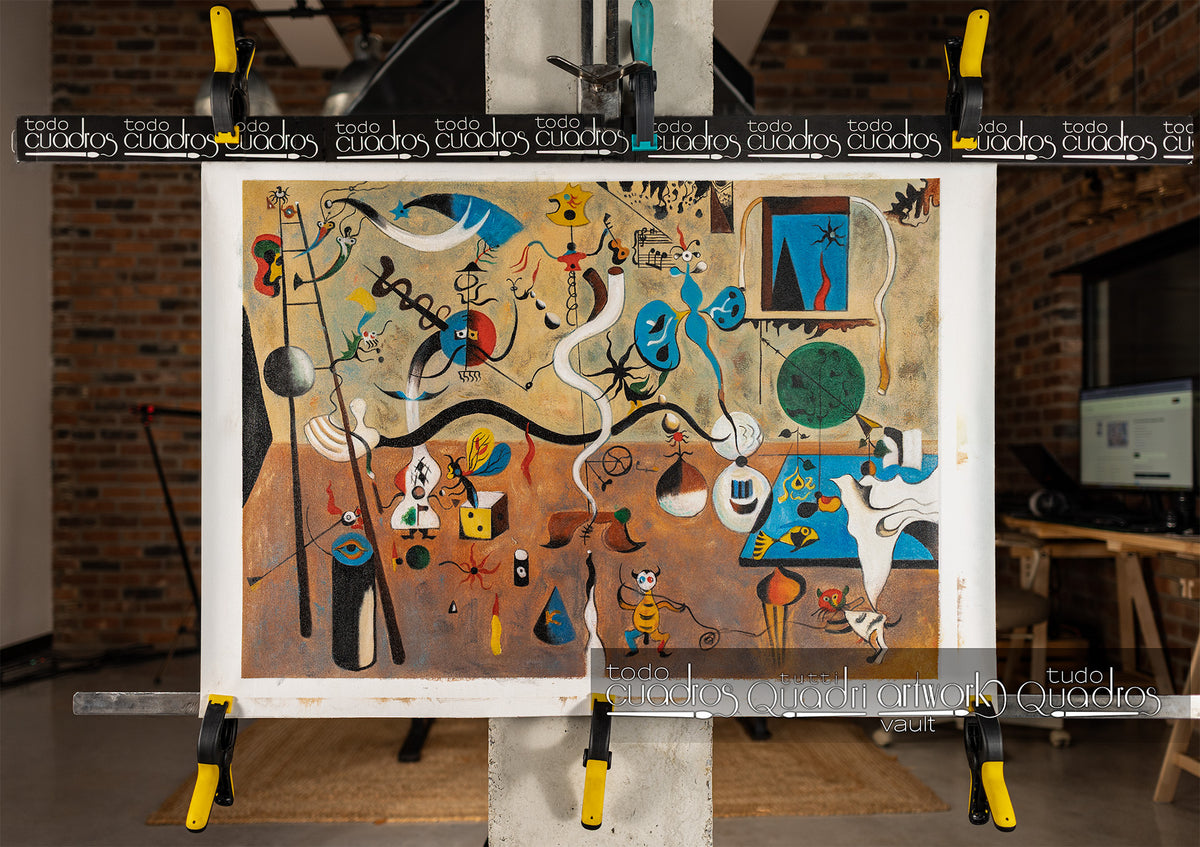 Karneval des Harlekins, Miró
