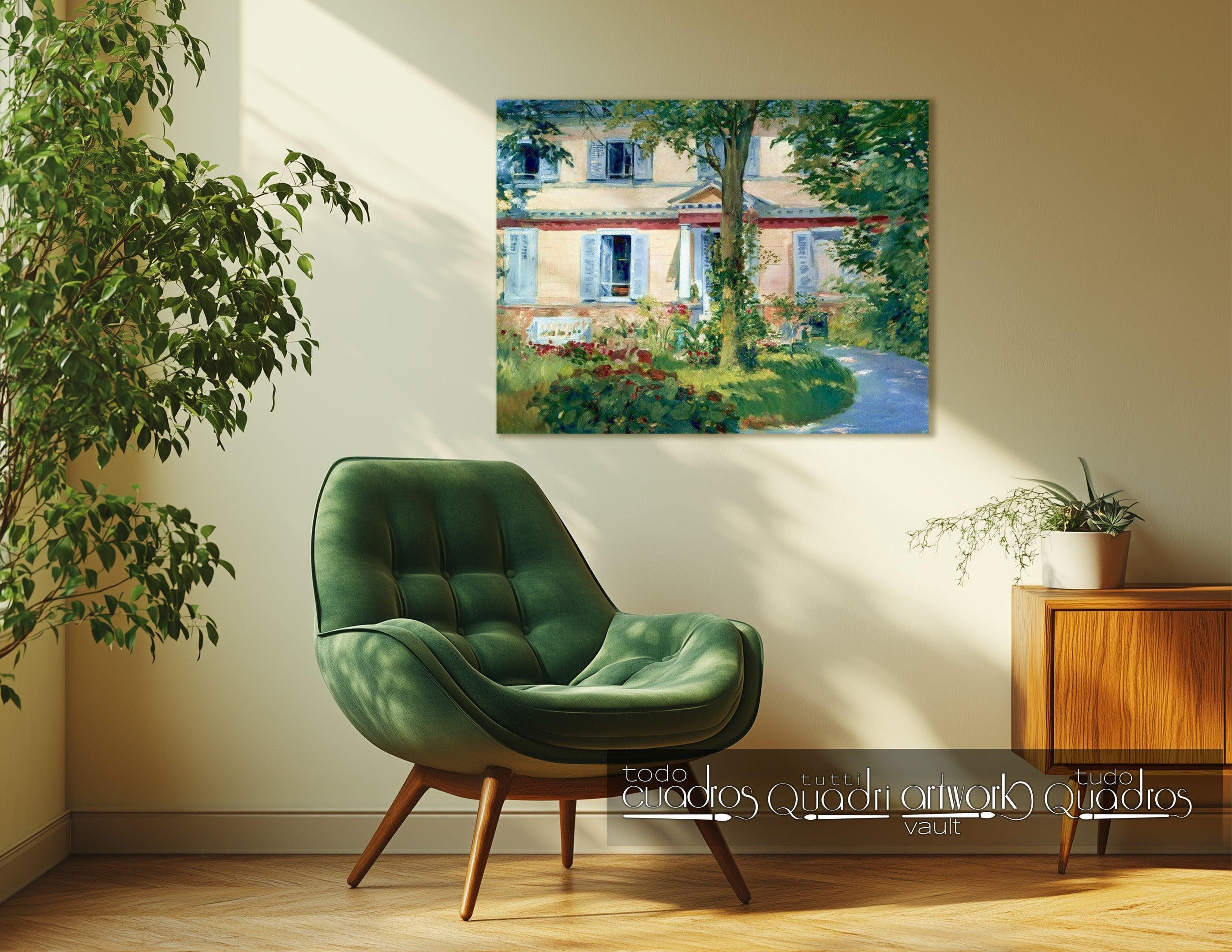 Landhaus in Rueil, Manet