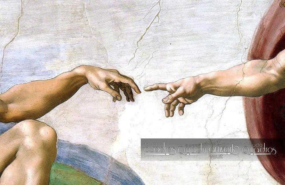 Hand aus der Erschaffung Adams (Hand), Michelangelo