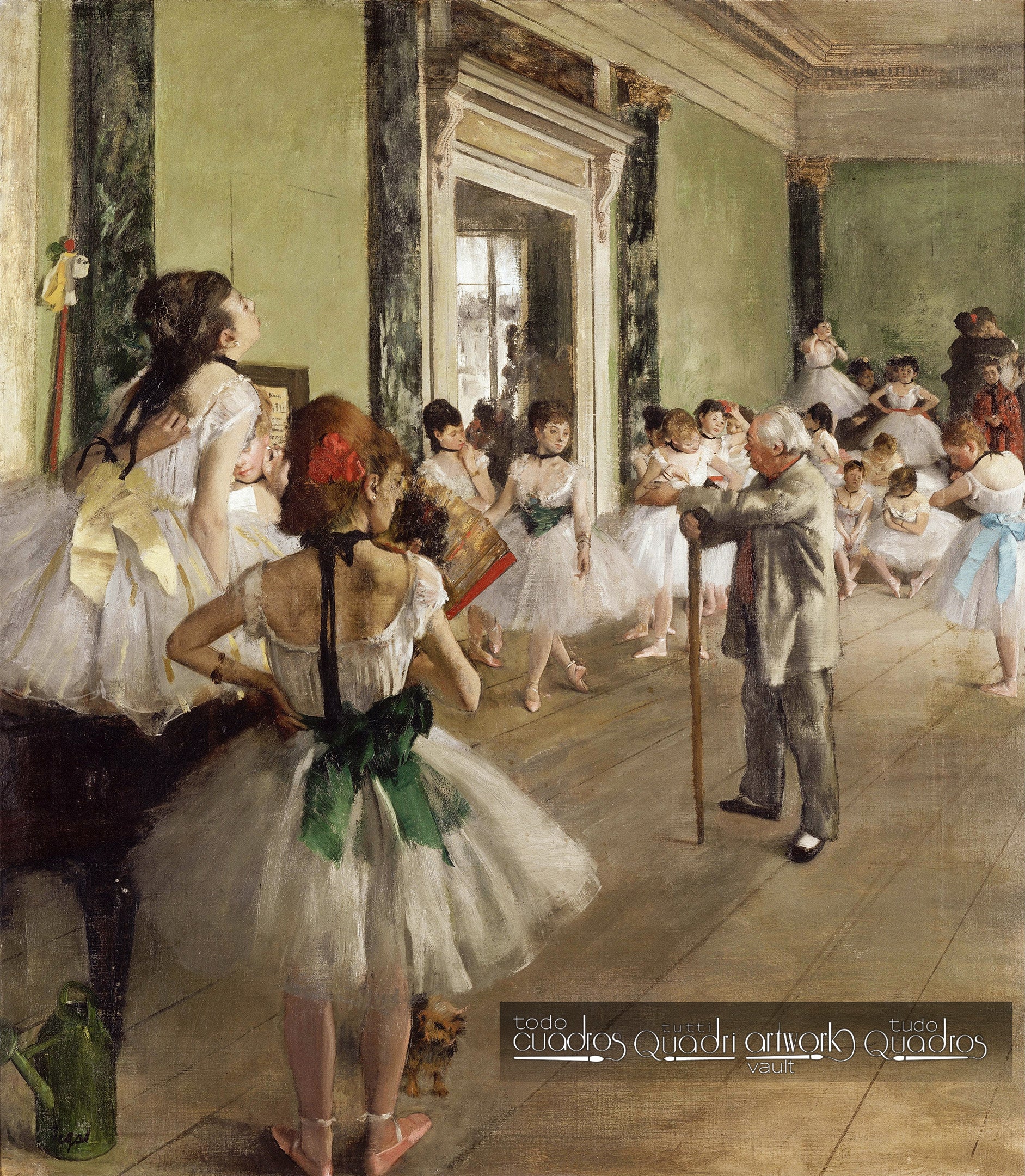 Der Tanzunterricht (Musée d'Orsay), Degas