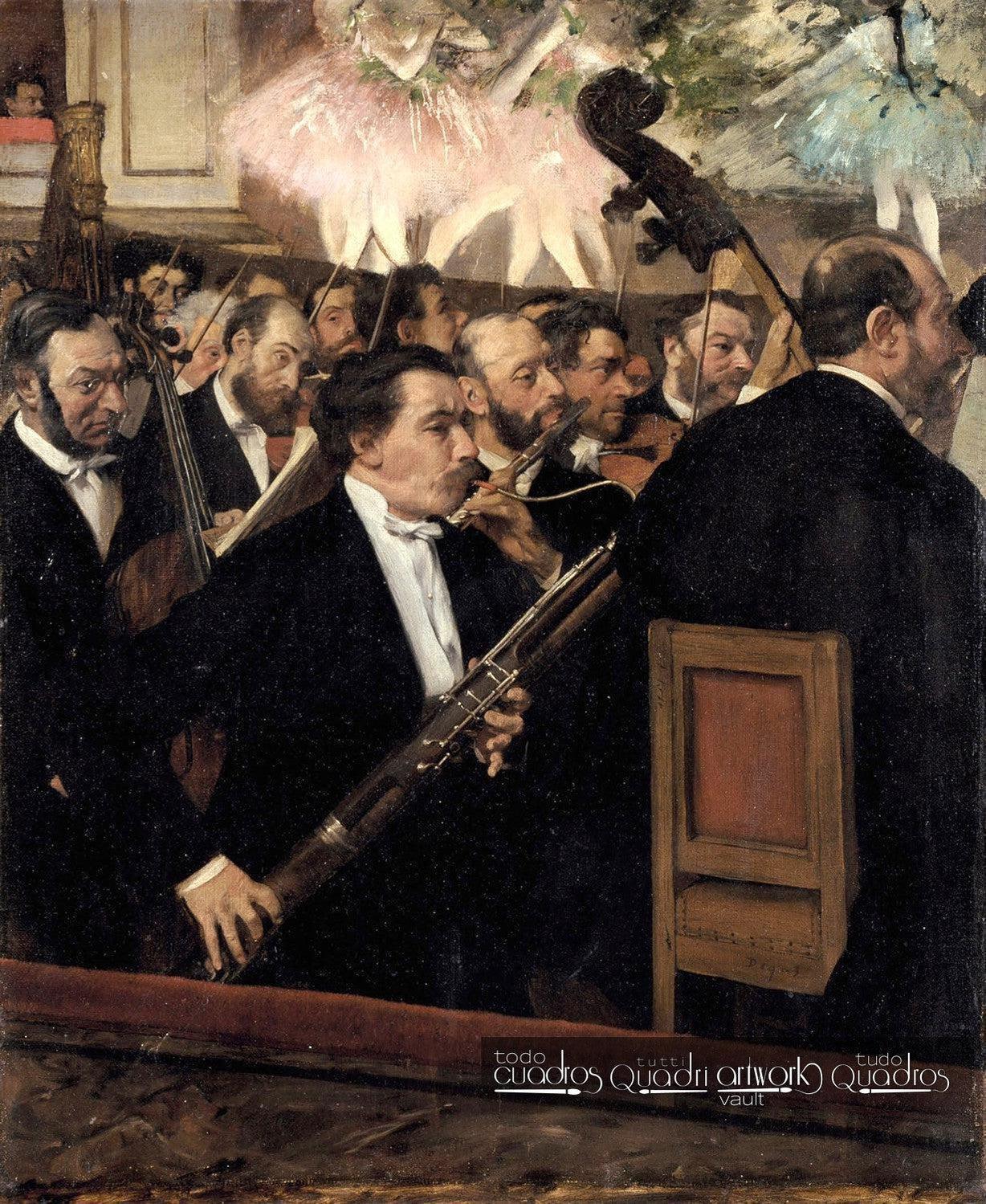 Das Orchester der Oper, Degas