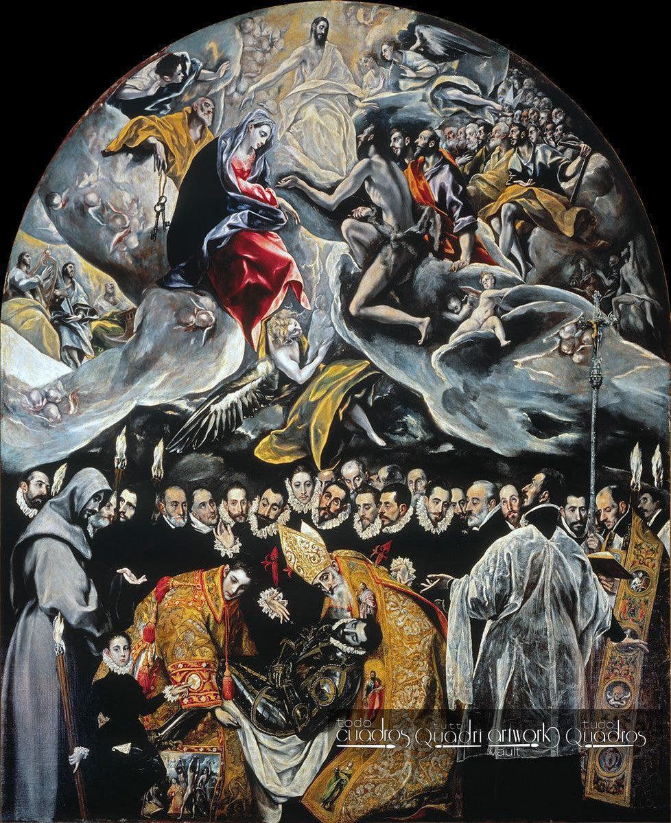 Begräbnis des Grafen von Orgaz, El Greco