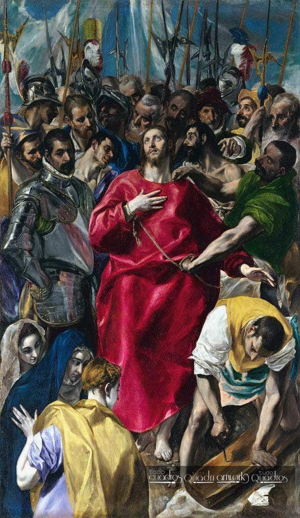 Die Entkleidung Christi, El Greco