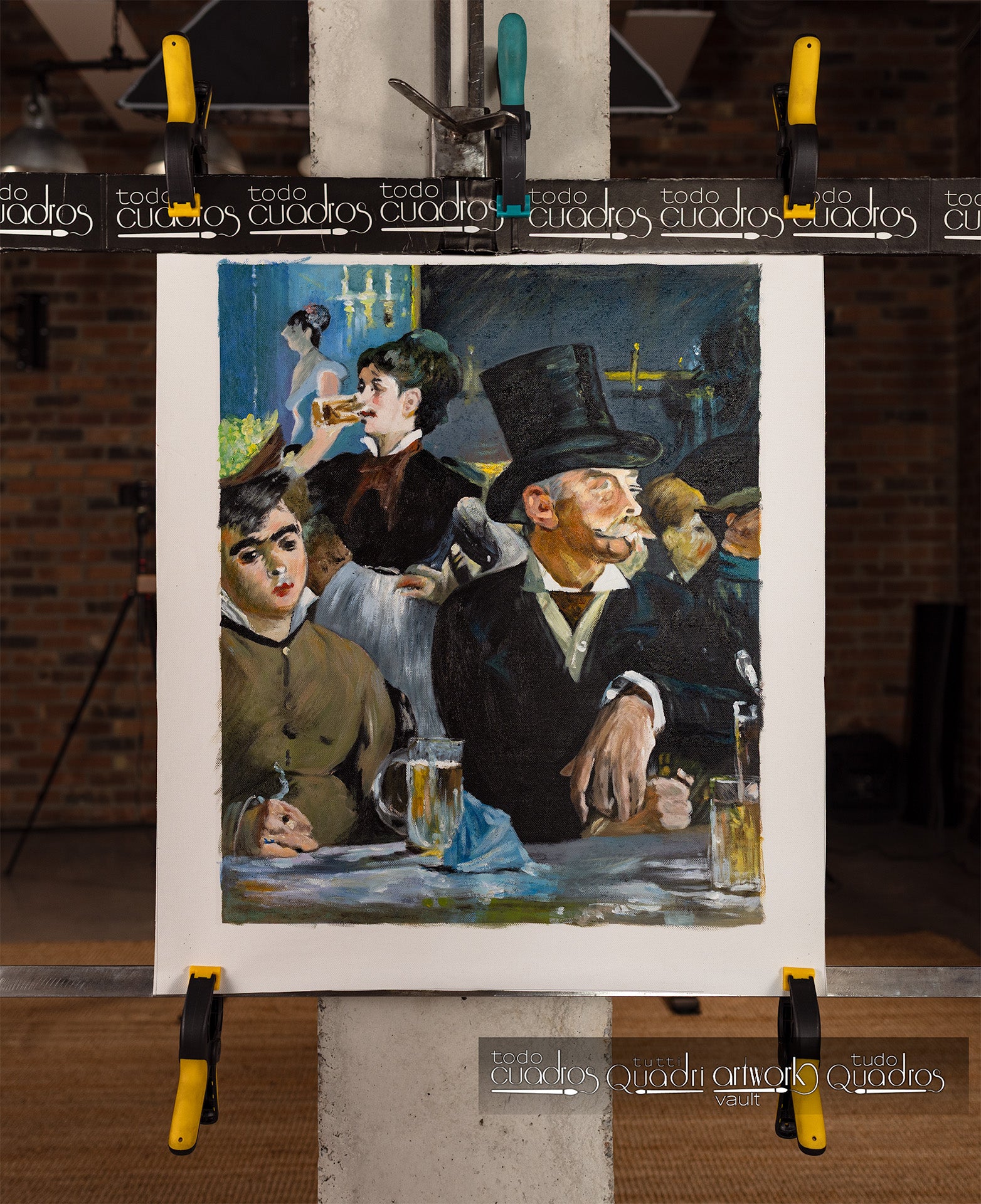 Das Café-Konzert, Manet
