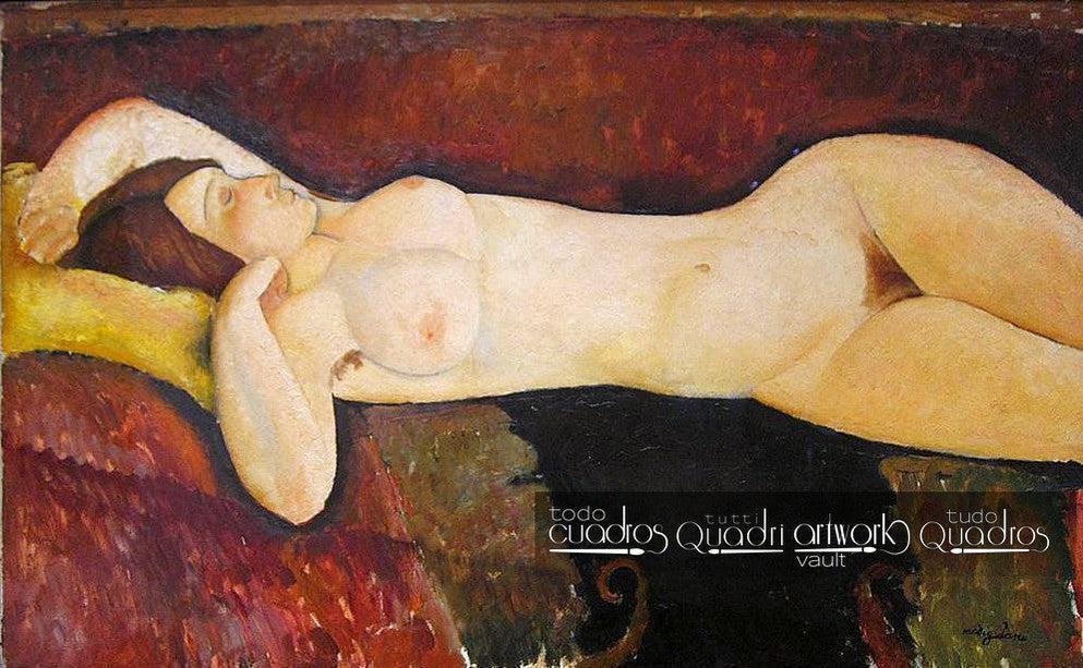 Großer Liegender Akt, Modigliani