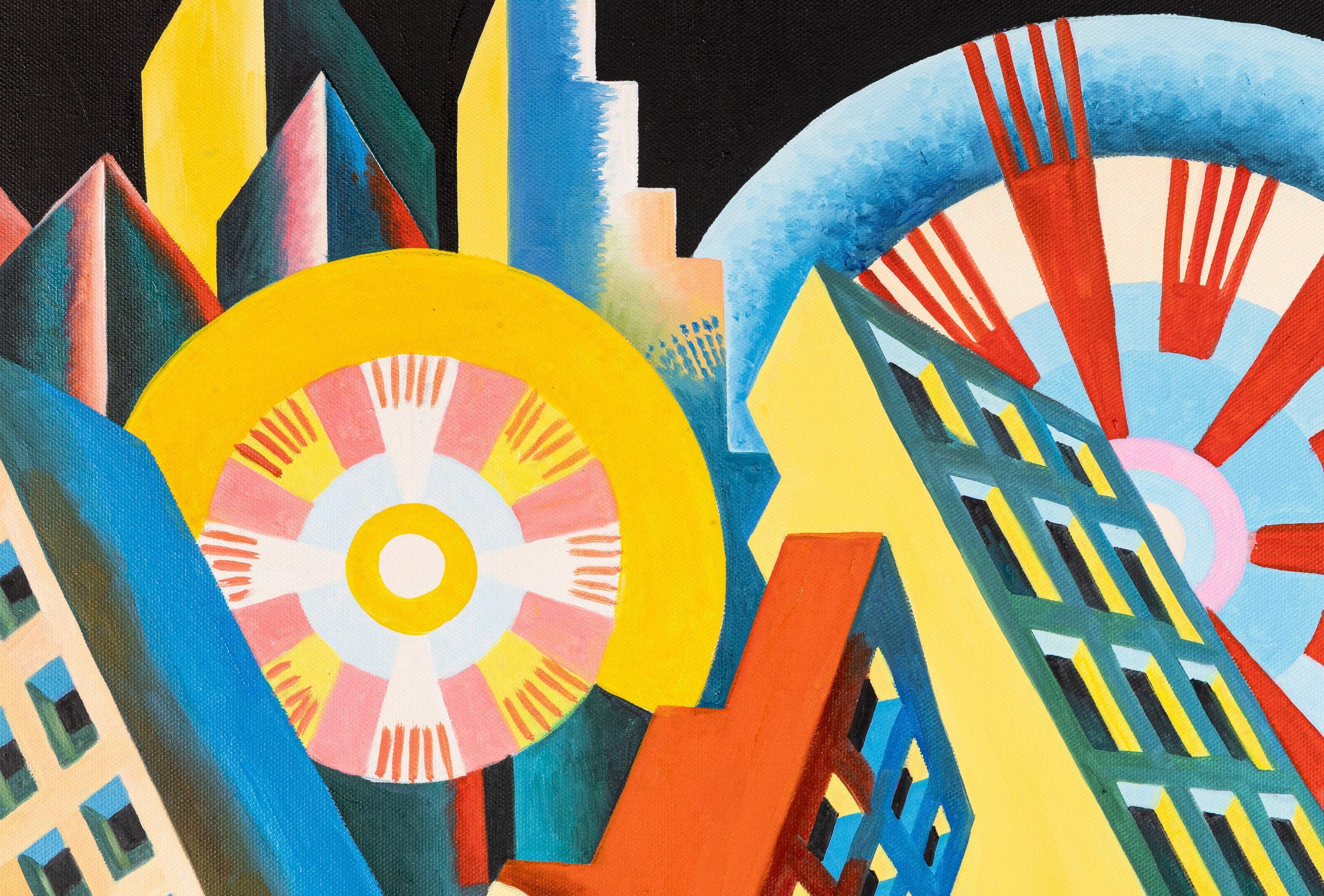 Wolkenkratzer und Tunnel, Depero