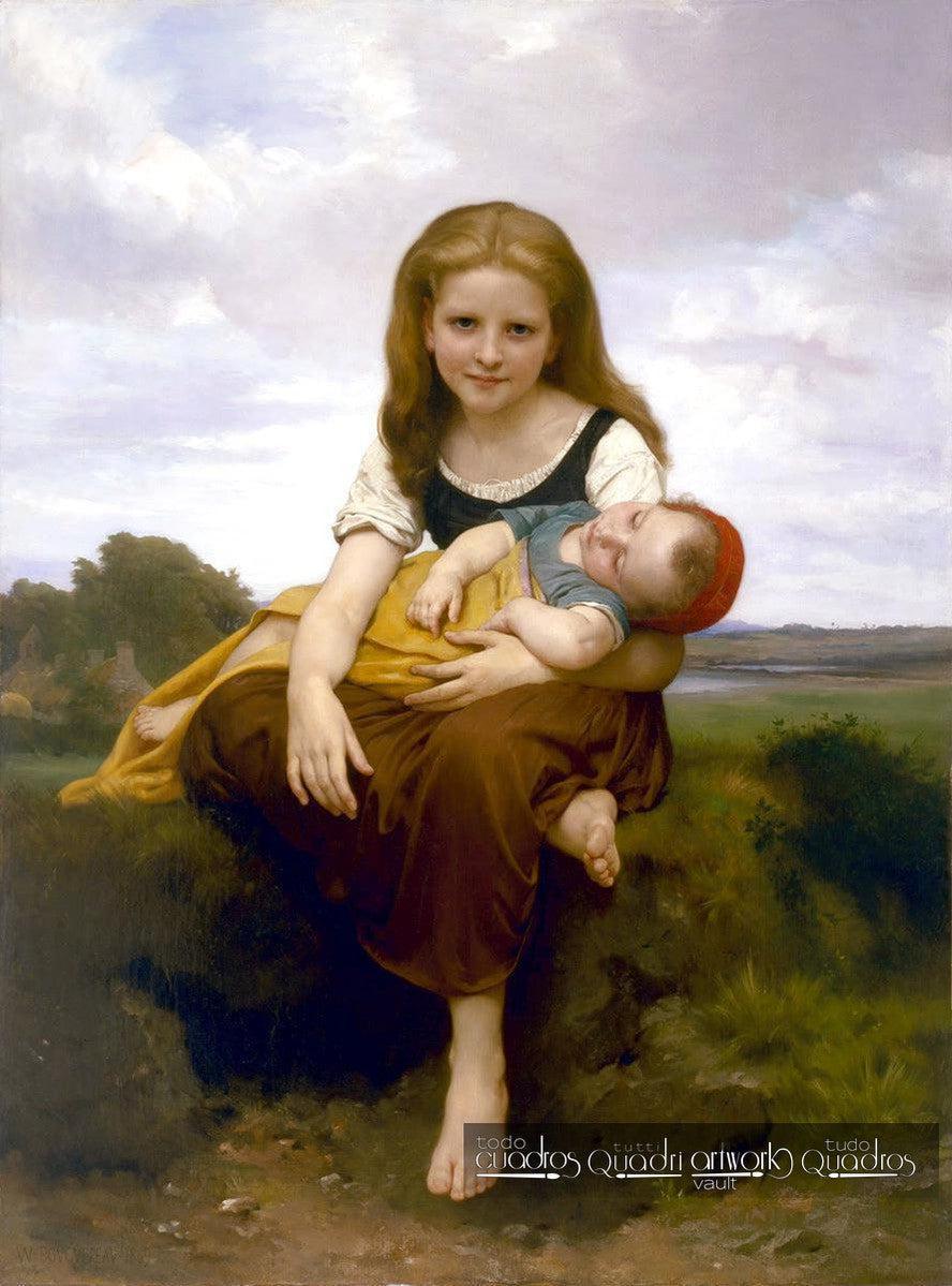 Die ältere Schwester, Bouguereau