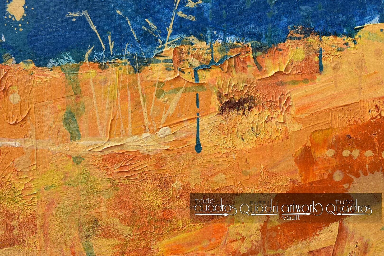 Sturm über dem Feld I -<br /> Teresa Infiesta