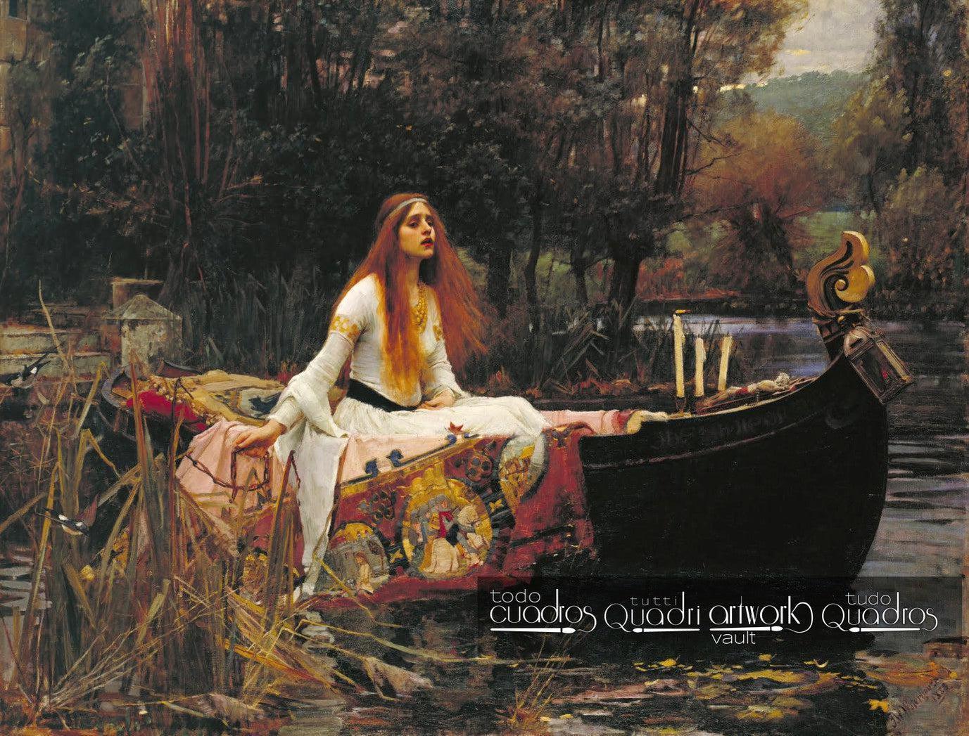 Die Dame von Shalott, J. W. Waterhouse