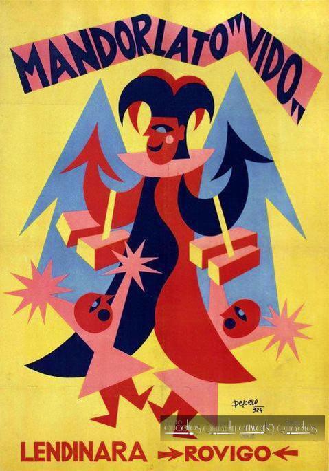 Mandorlato Vido, Depero (werbeplakat)