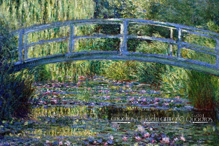 Die Japanische Brücke, Monet