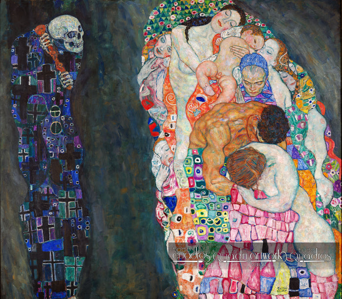 Tod und Leben, Klimt