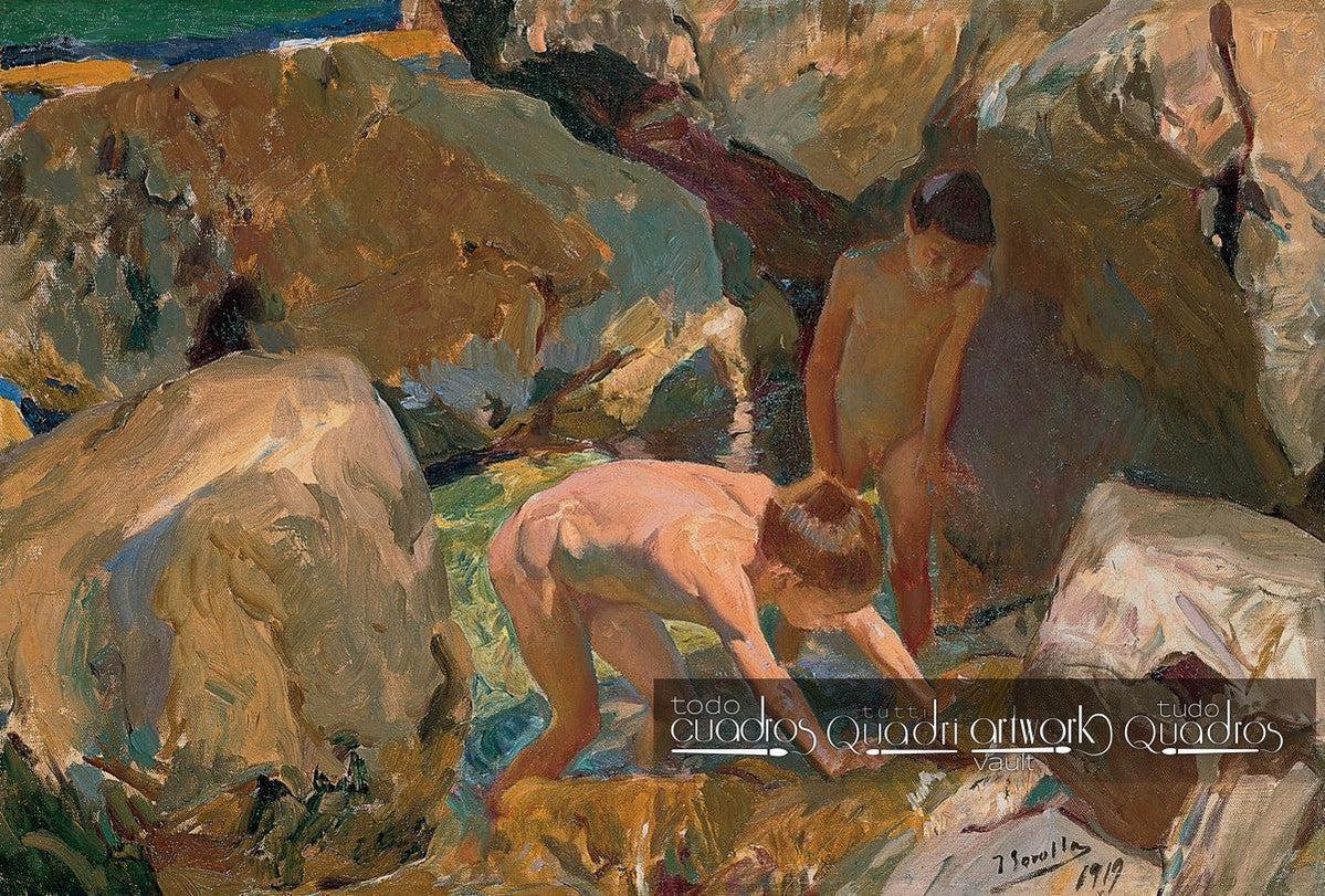 Kinder suchen Muscheln, Sorolla