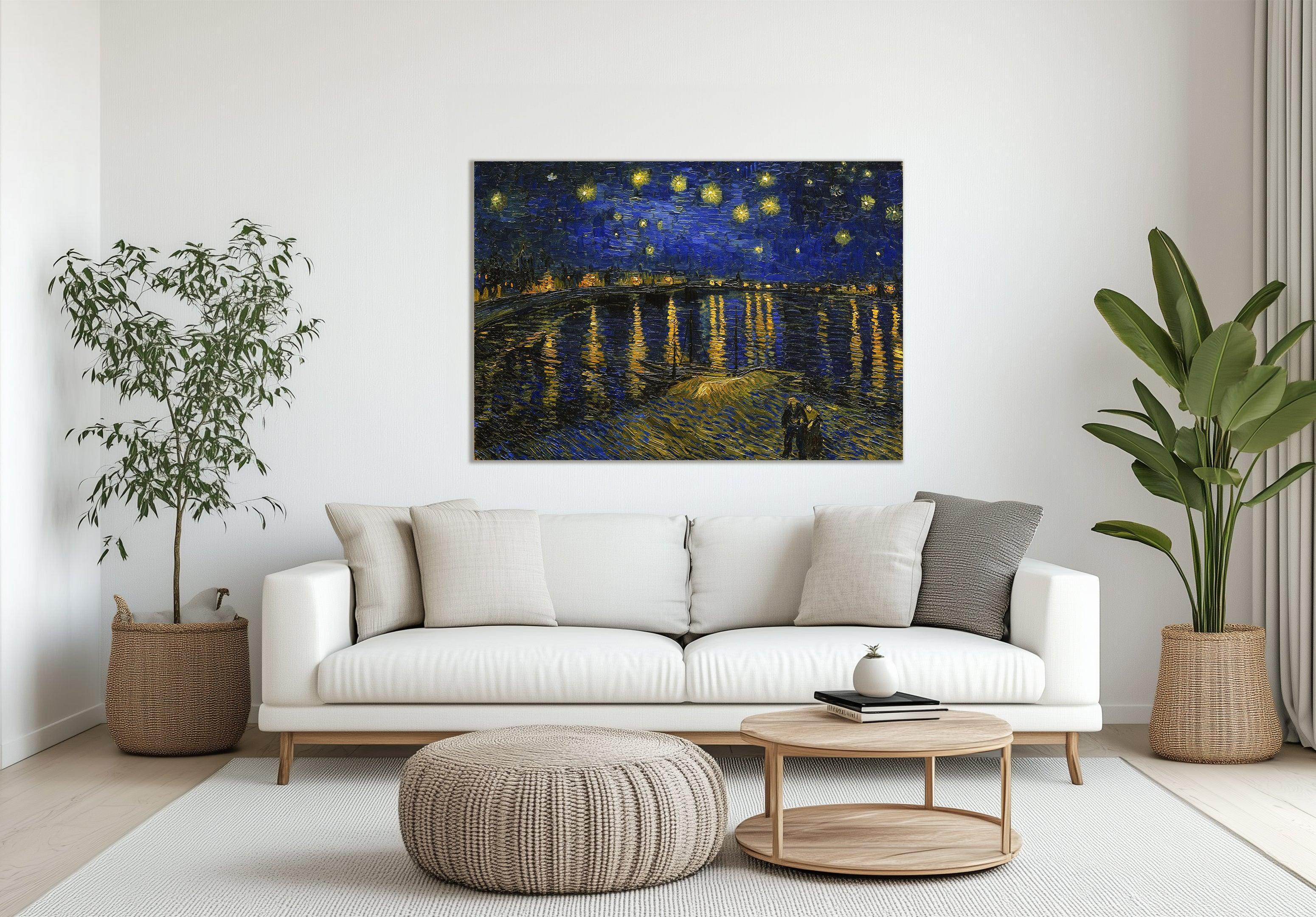 Sternennacht über der Rhone, Van Gogh