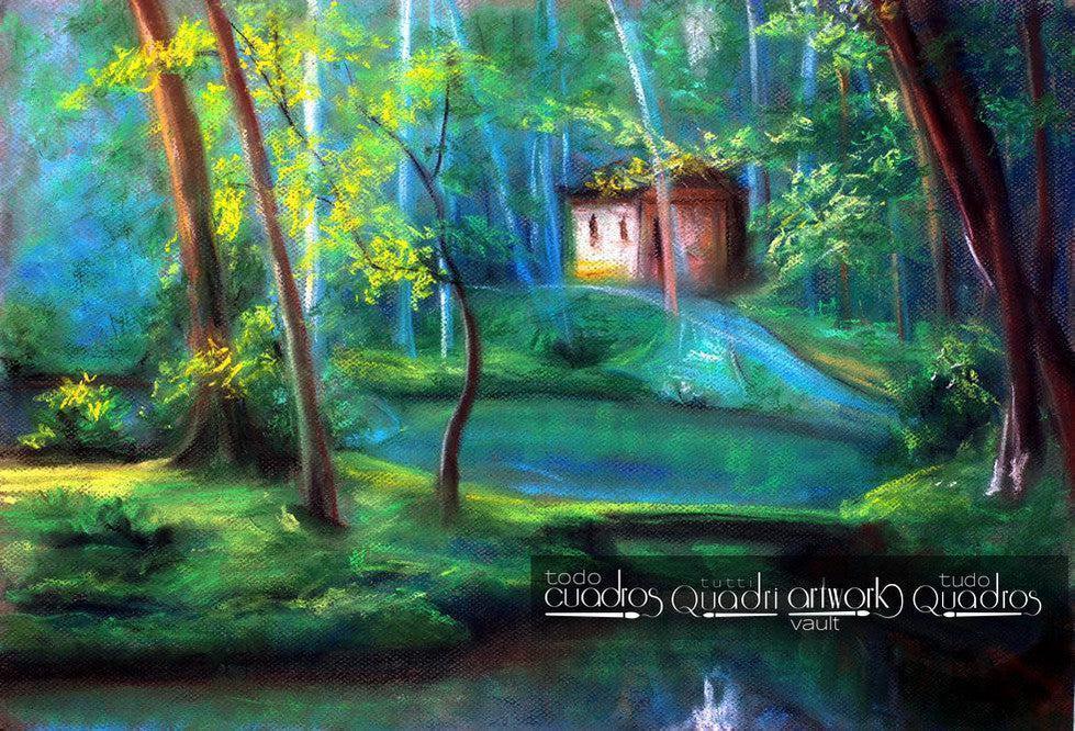 Waldlichtung, Landschaftsöl