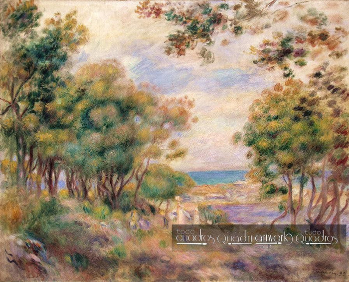 Landschaft in Beaulieu, Renoir