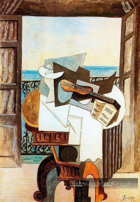 Tisch vor offenem Fenster, Picasso