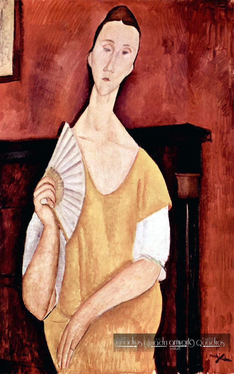 Die Frau mit dem Fächer, Modigliani