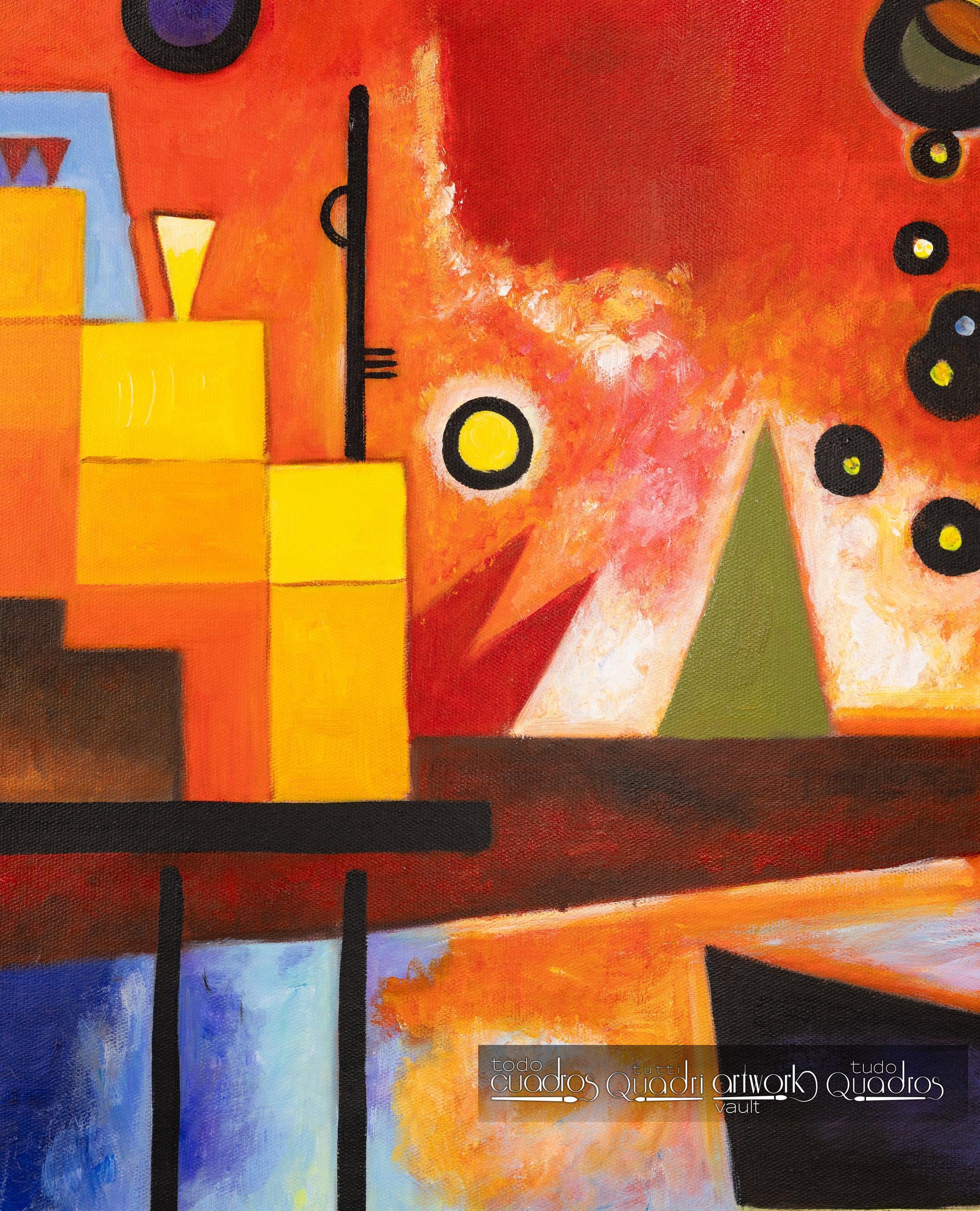 Schweres Rot, Kandinsky