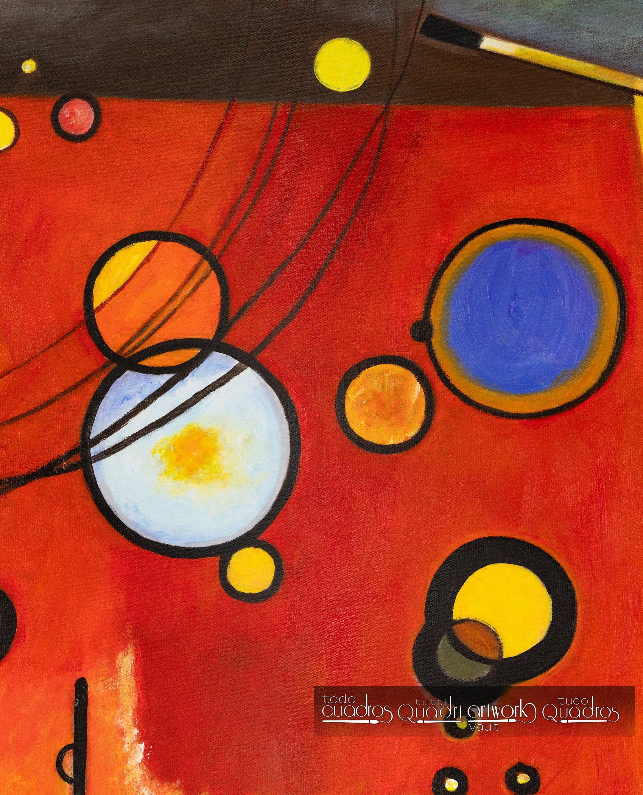 Schweres Rot, Kandinsky