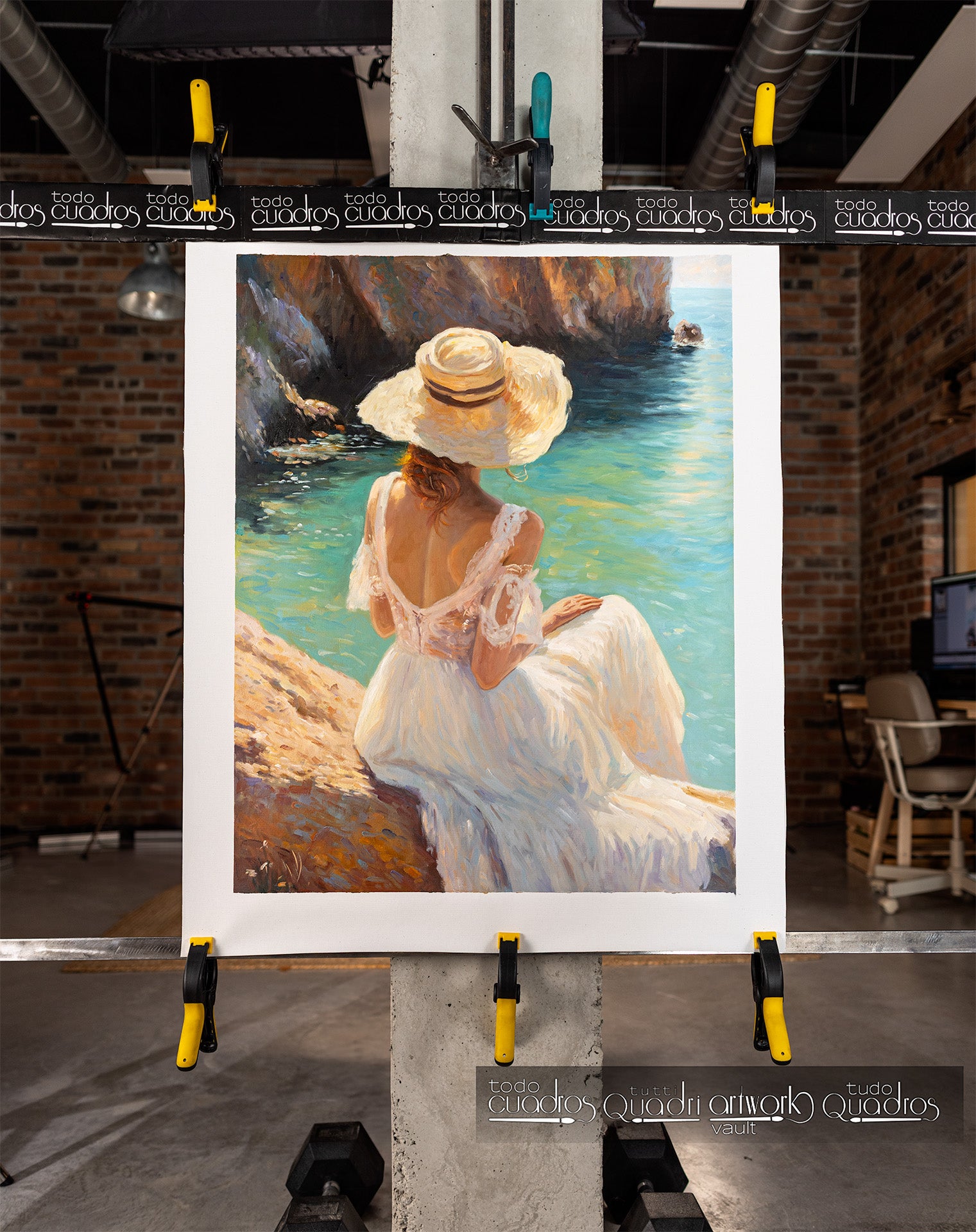 Spitzenbrise, im Stil von Sorolla