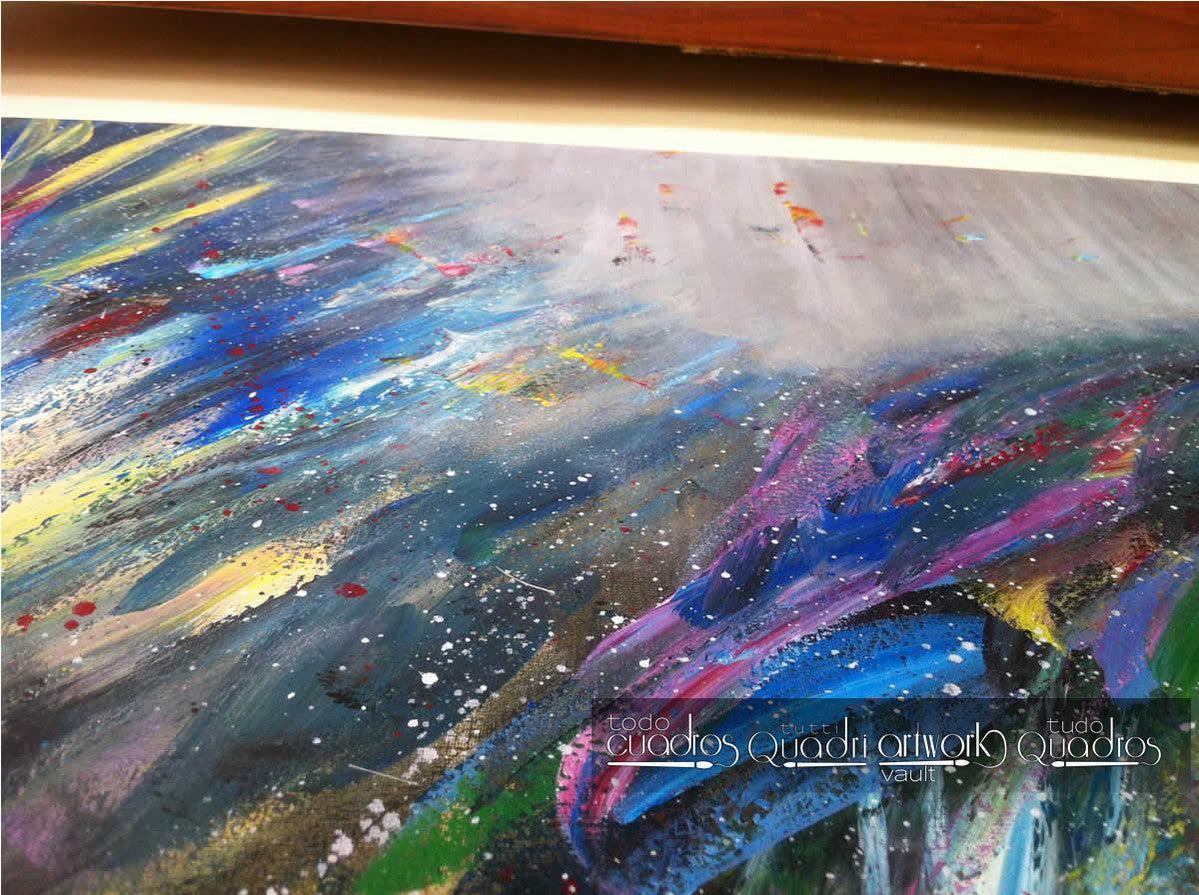 Gemälde "Wasserschnee" <br /> A. Croxatto