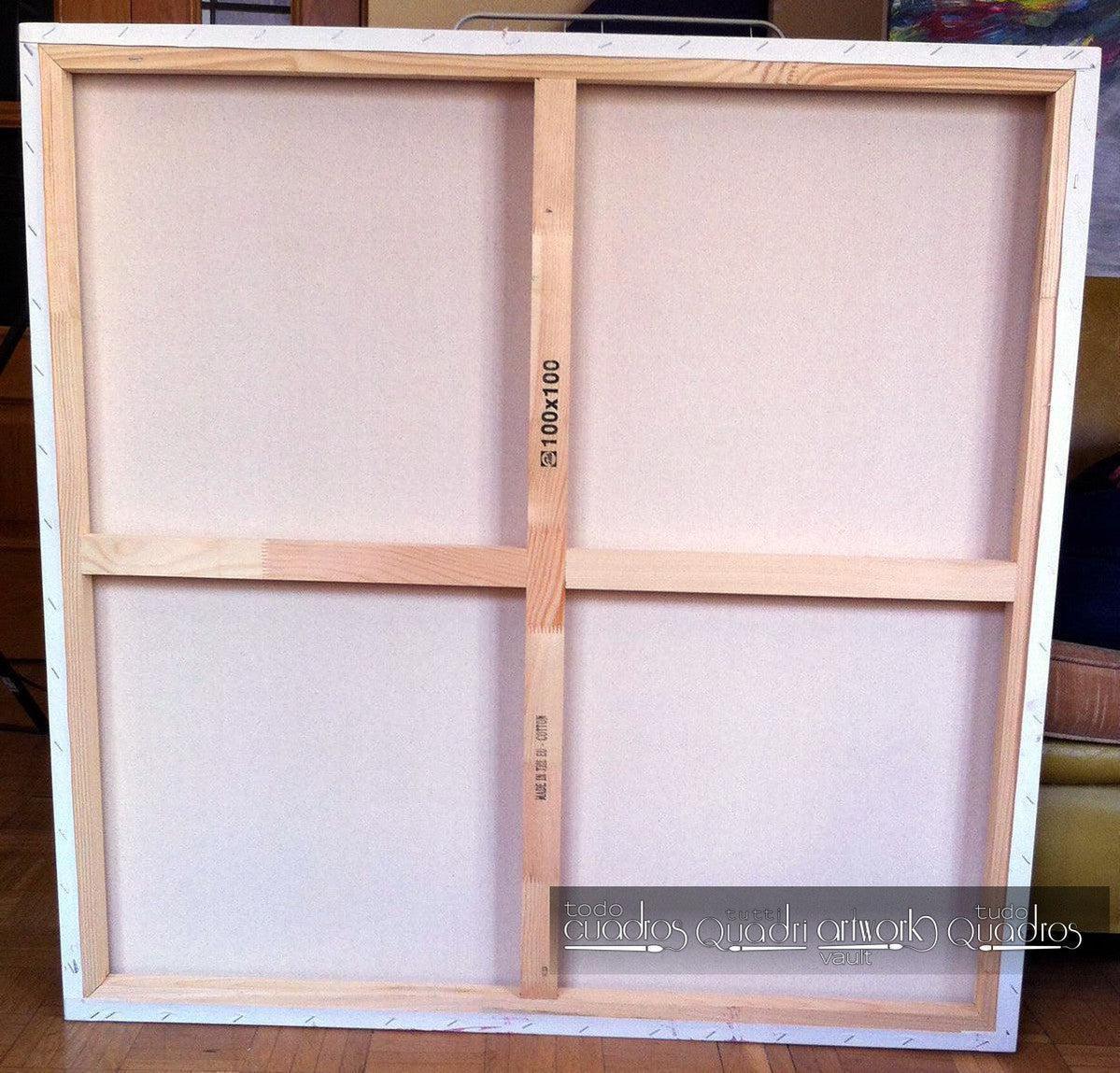 Gemälde "Rote Linie" <br /> A. Croxatto (2015)