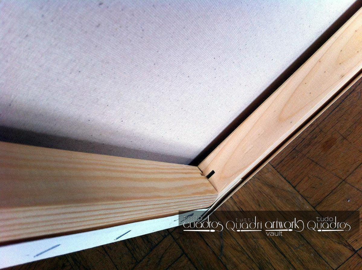 Gemälde "Rote Linie" <br /> A. Croxatto (2015)