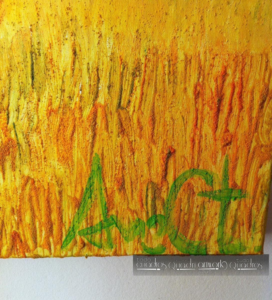 Gemälde "Die Ernte" <br /> A. Croxatto (2015)