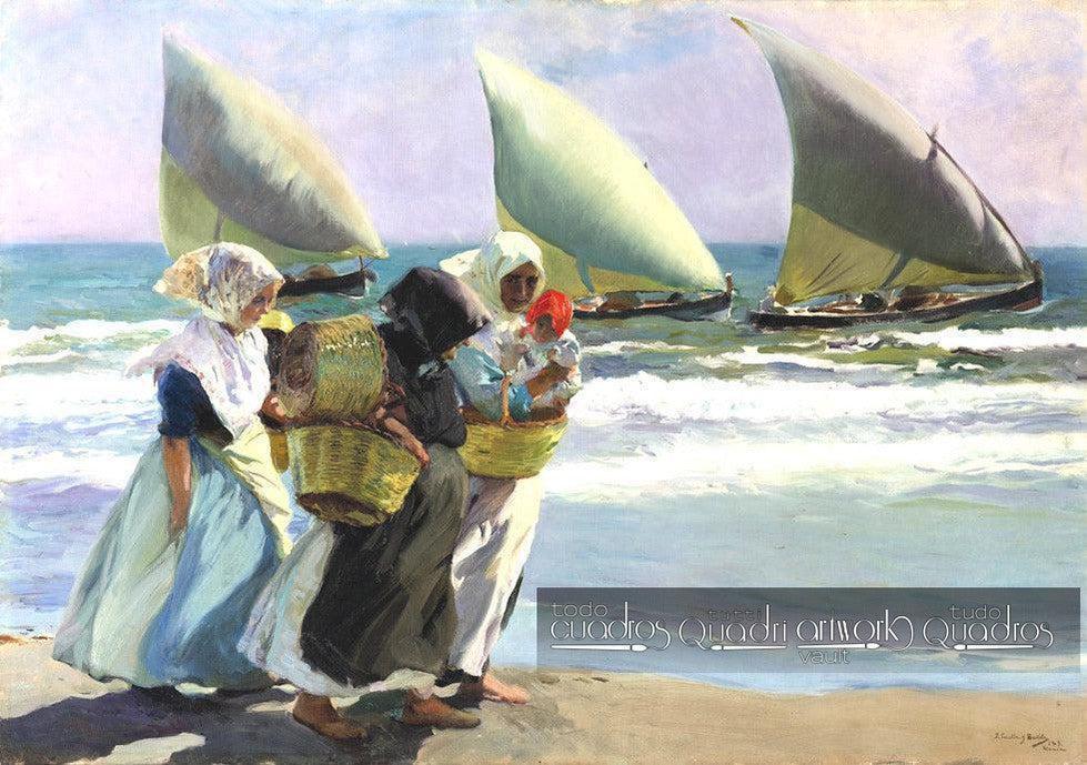 Die drei Segel, Sorolla