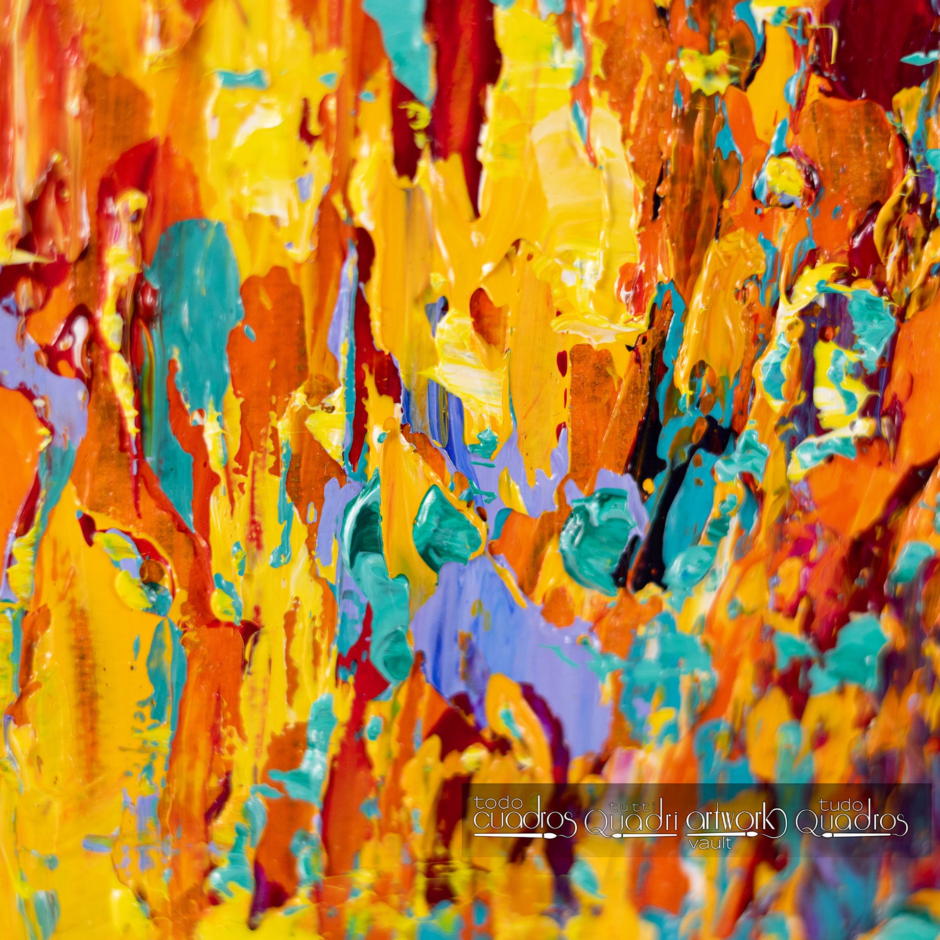 Echos des türkisfarbenen Sonnenuntergangs