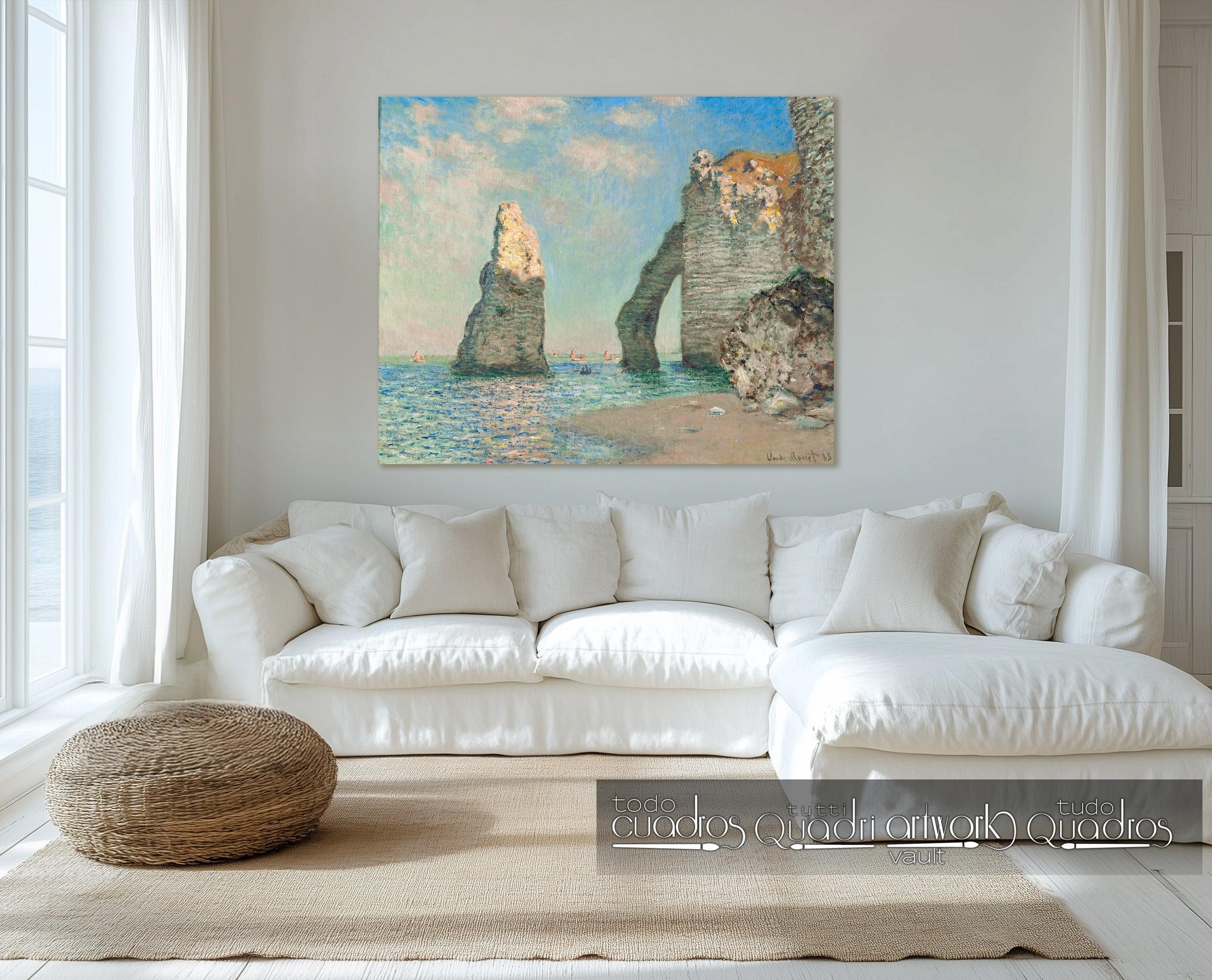 Die Klippen von Étretat, Monet