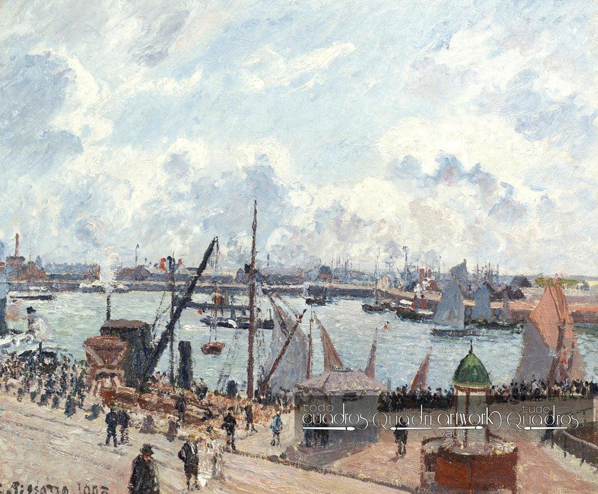 Der Vorhafen von Le Havre am Morgen, Pissarro