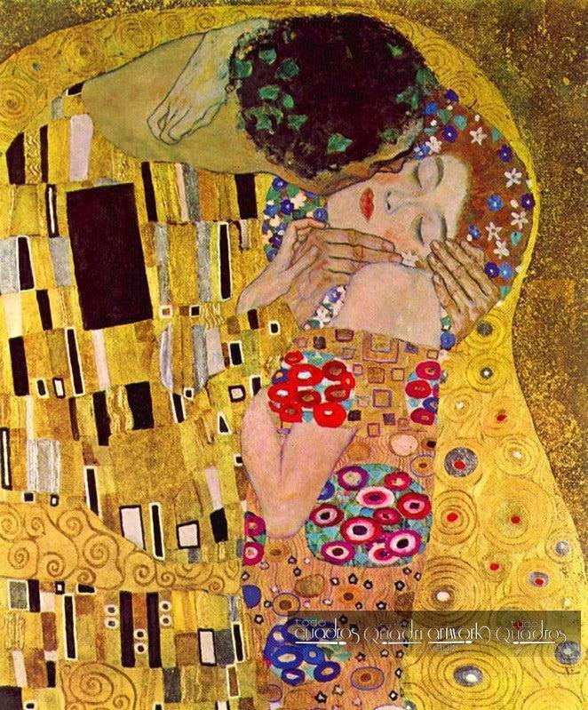 Der Kuss (Detail), Klimt