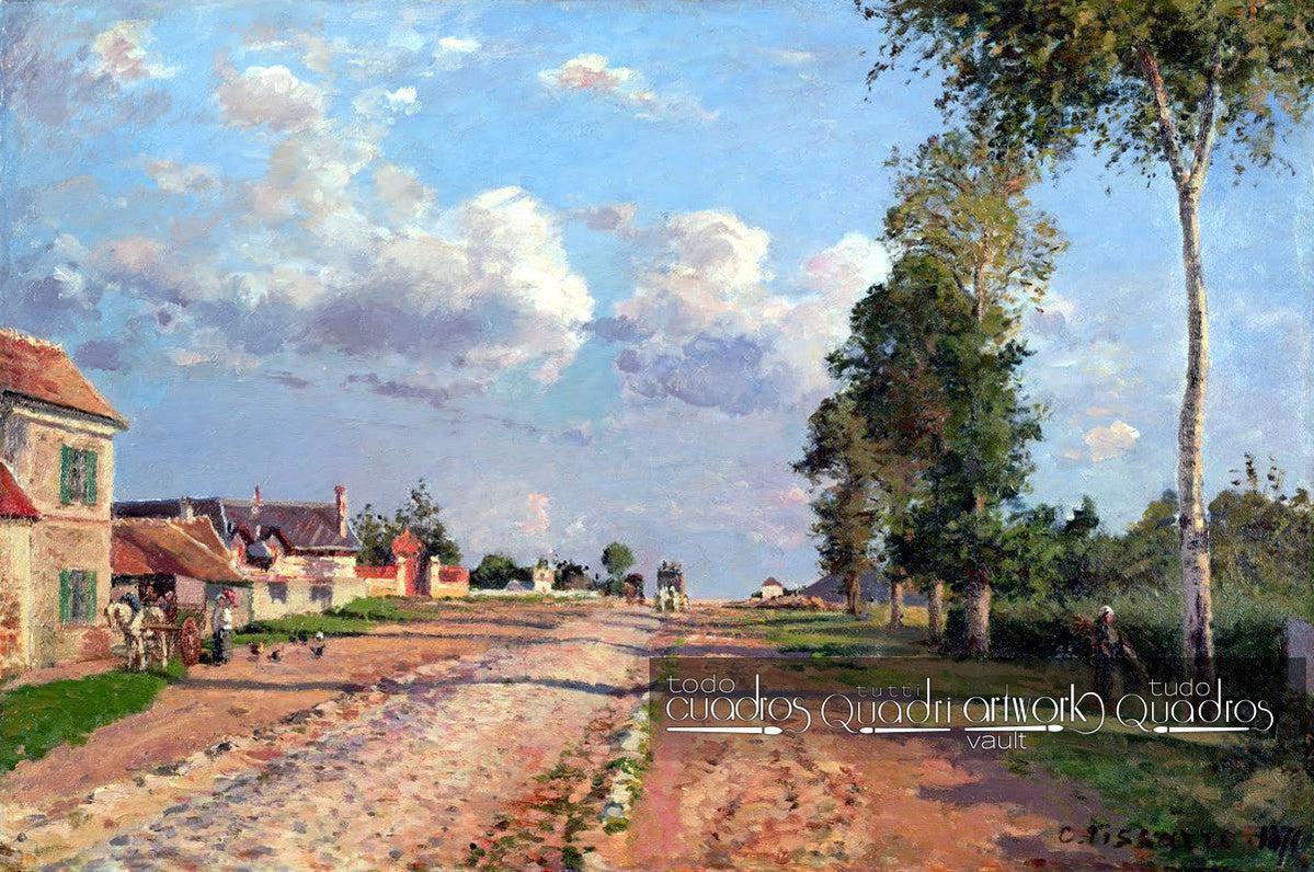 Straße nach Versailles, Rocquencourt, Pissarro
