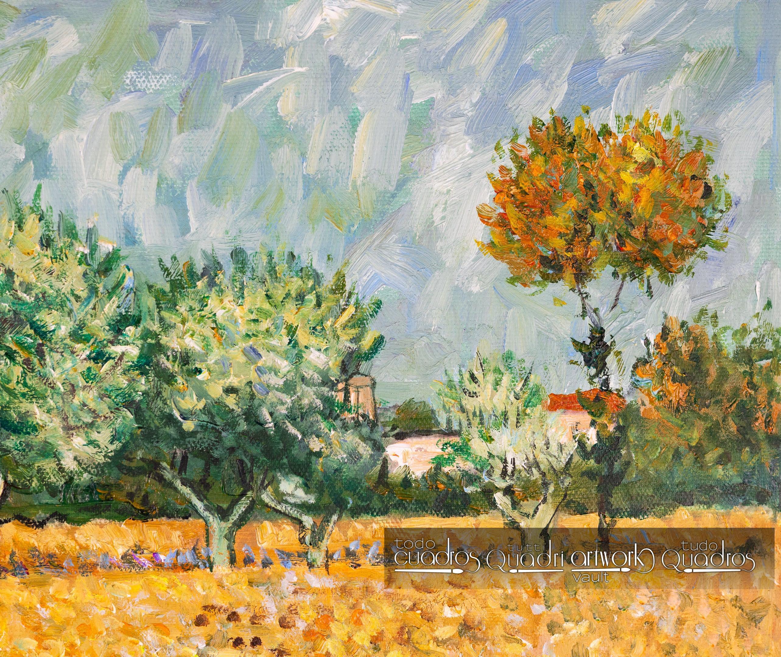 Feld mit Blumen bei Arles, Van Gogh