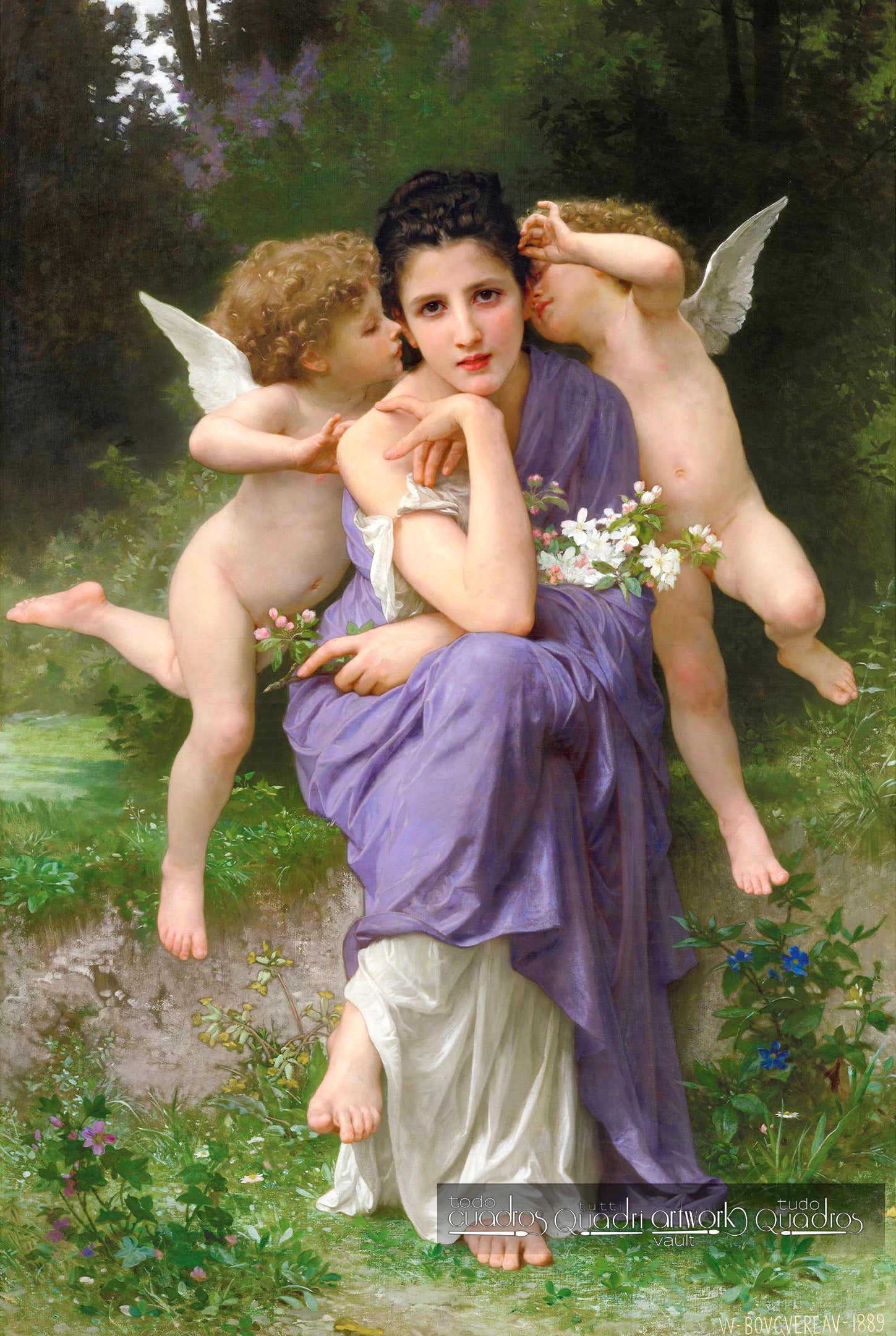 Frühlingslieder, Bouguereau