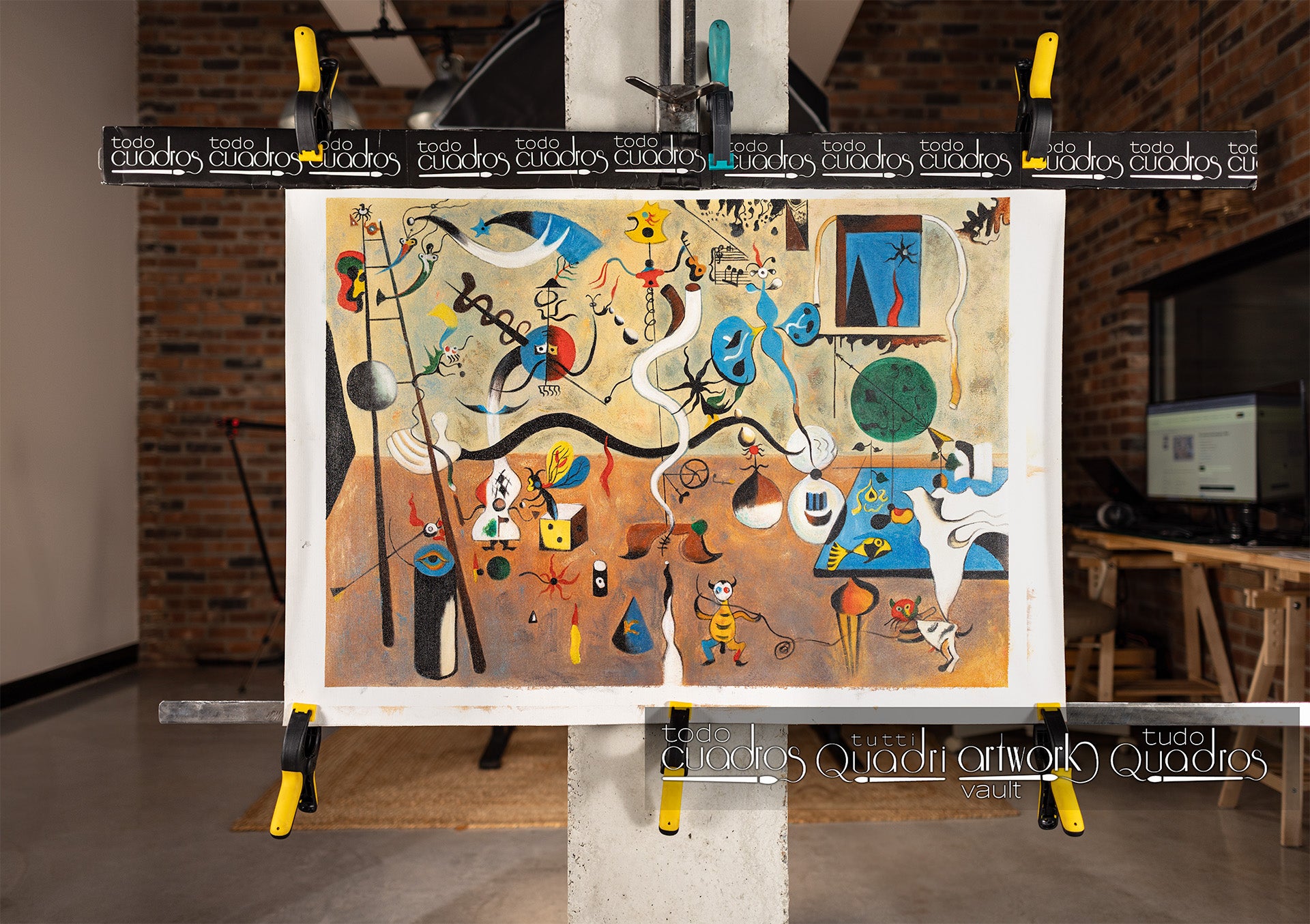 Karneval des Harlekins, Miró