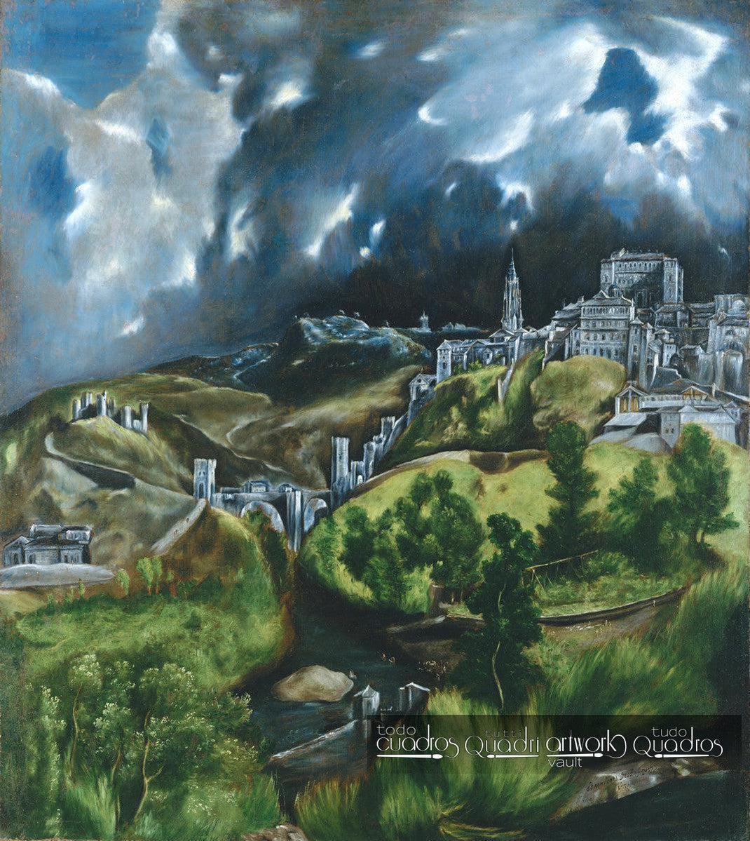 Blick auf Toledo, El Greco