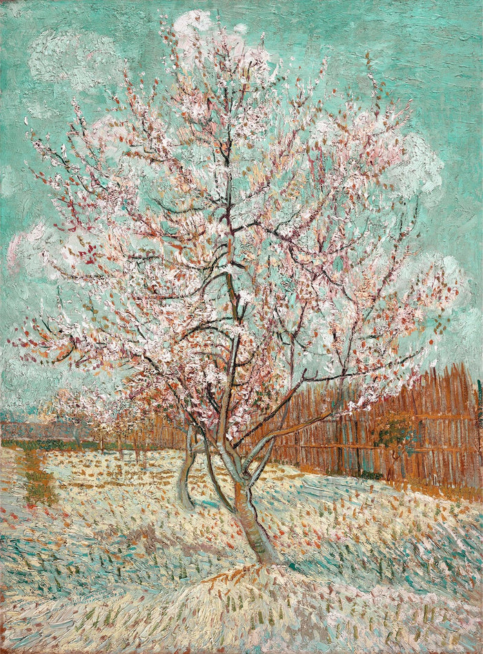 Blühender Pfirsichbaum, Van Gogh