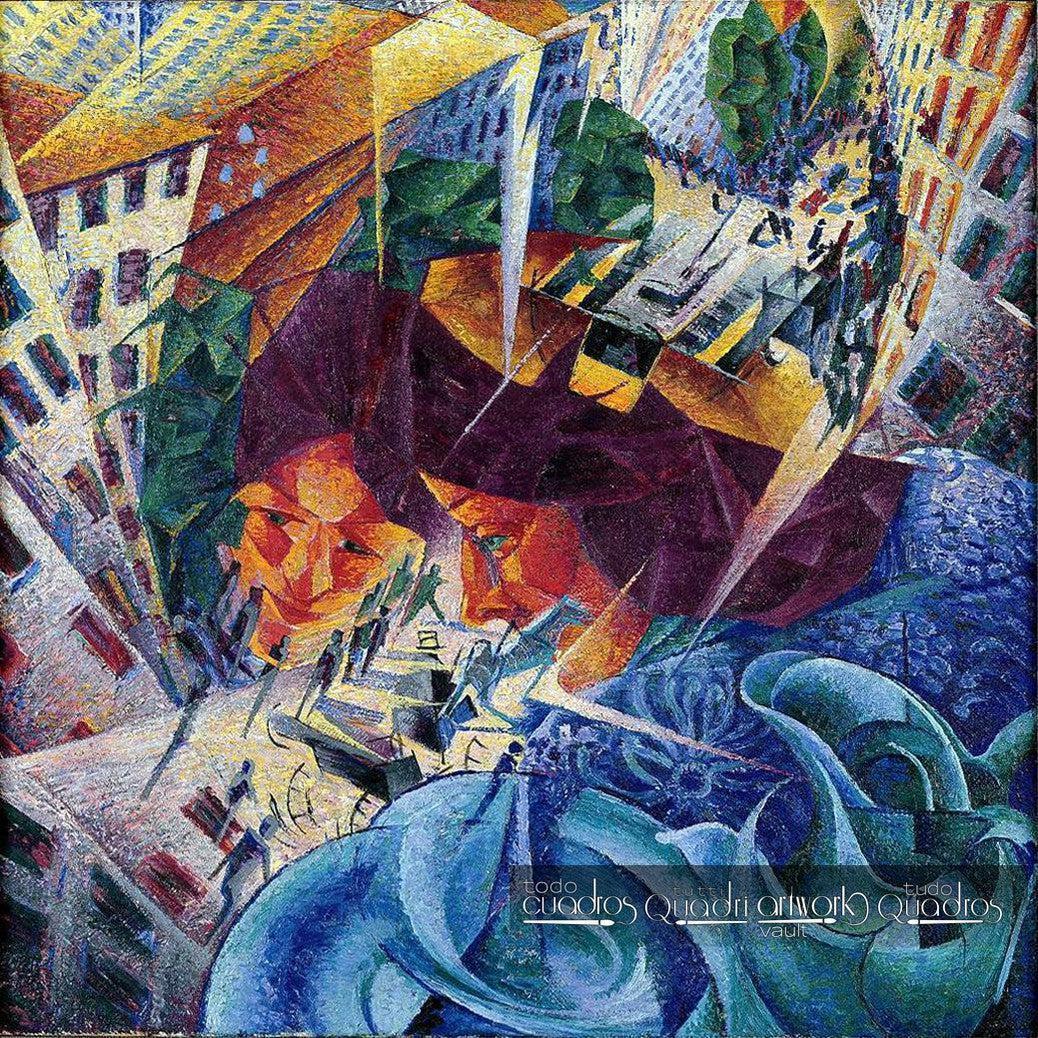 Simultanvisionen, Boccioni