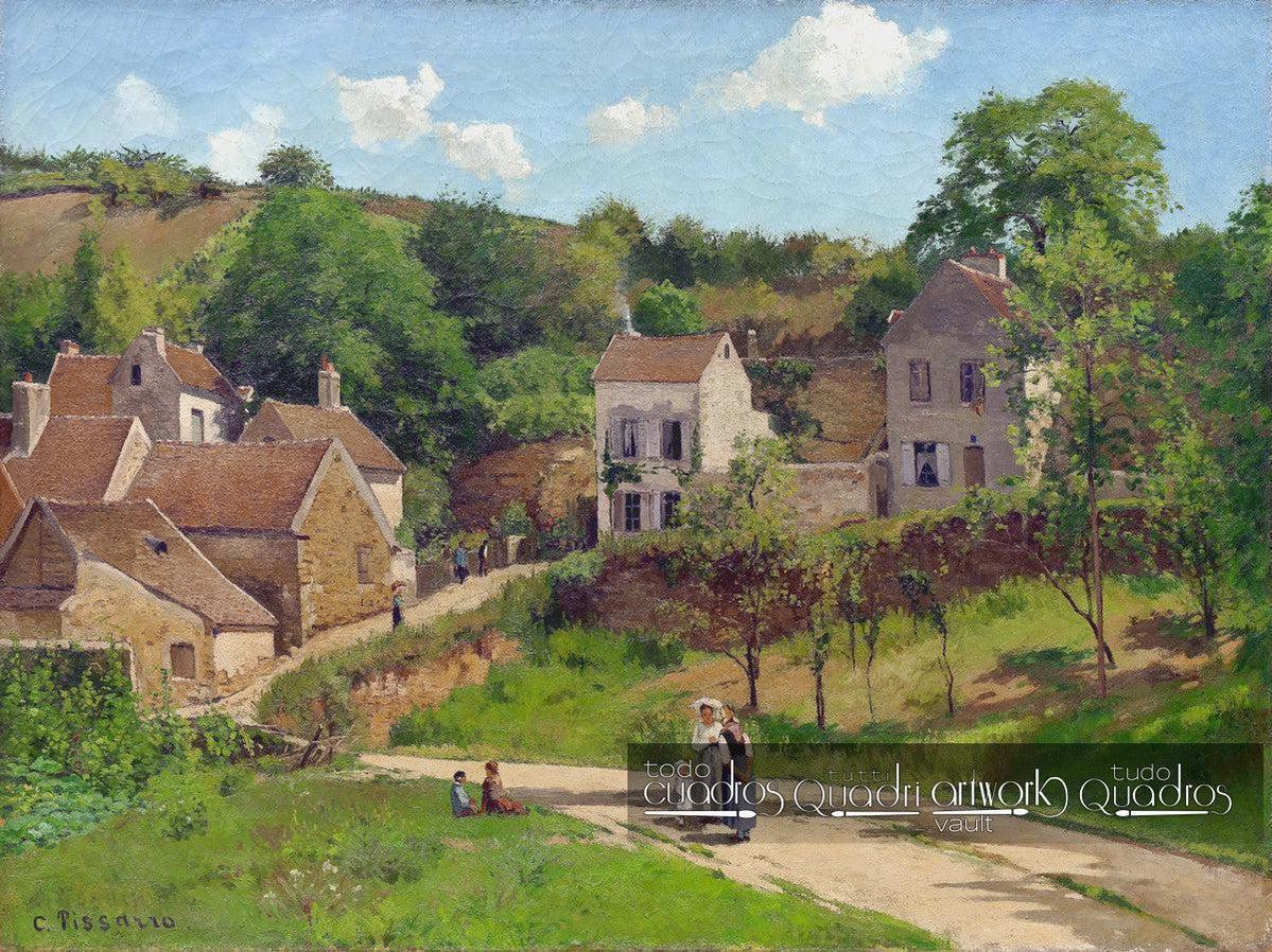 Die Einsiedelei in Pontoise, Pissarro